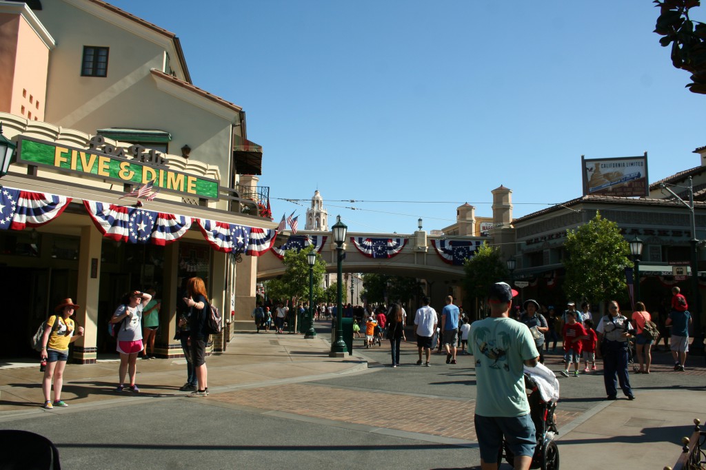 Buena Vista Street is ready for a patriotic Fourth of July