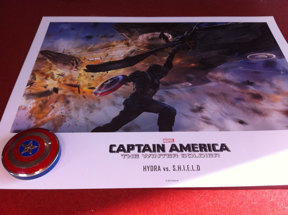 I won a limited edition lithograph