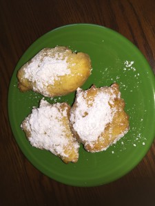 Man Catchin Beignets