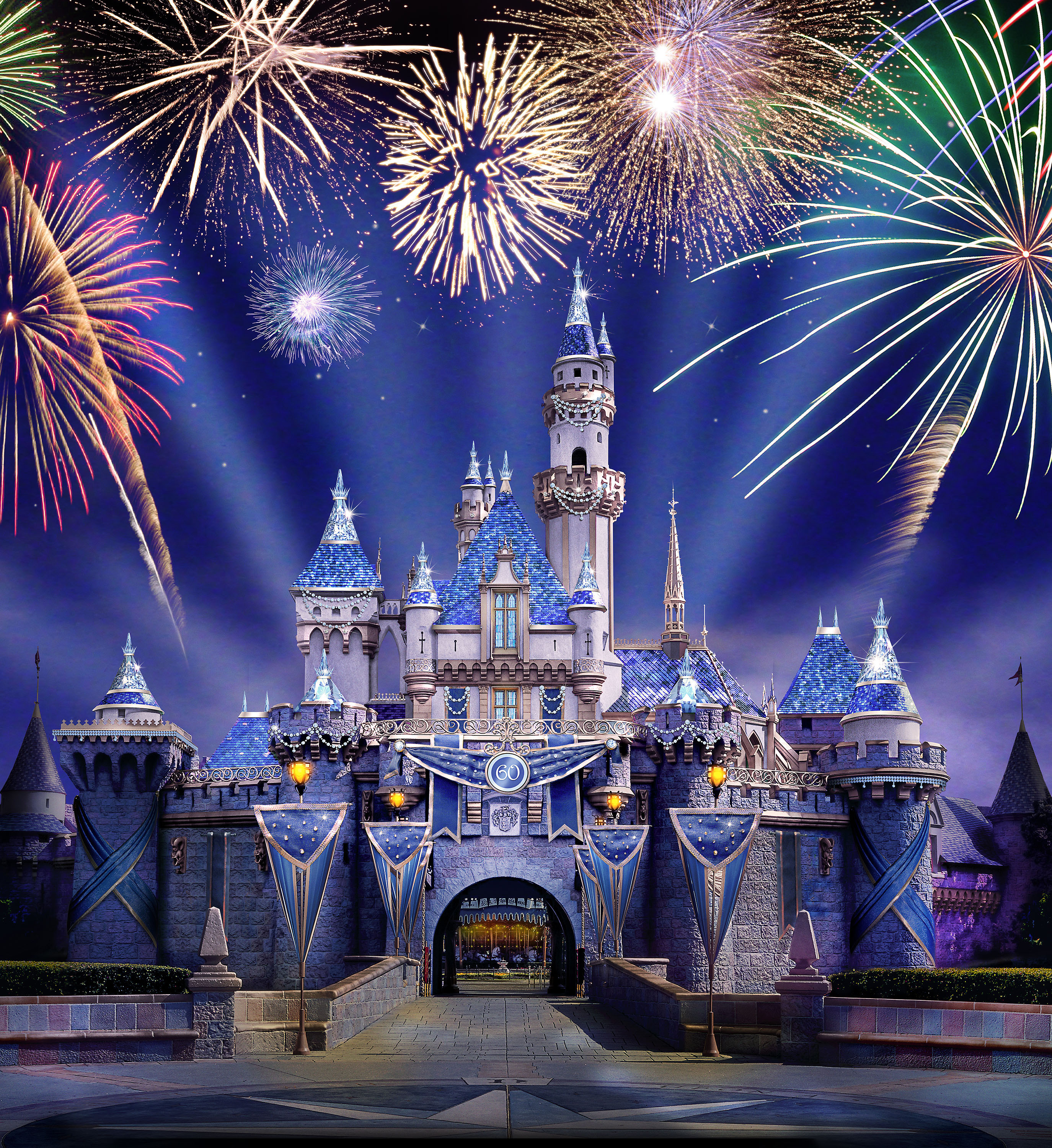 Disneyland Forever Fireworks concept art