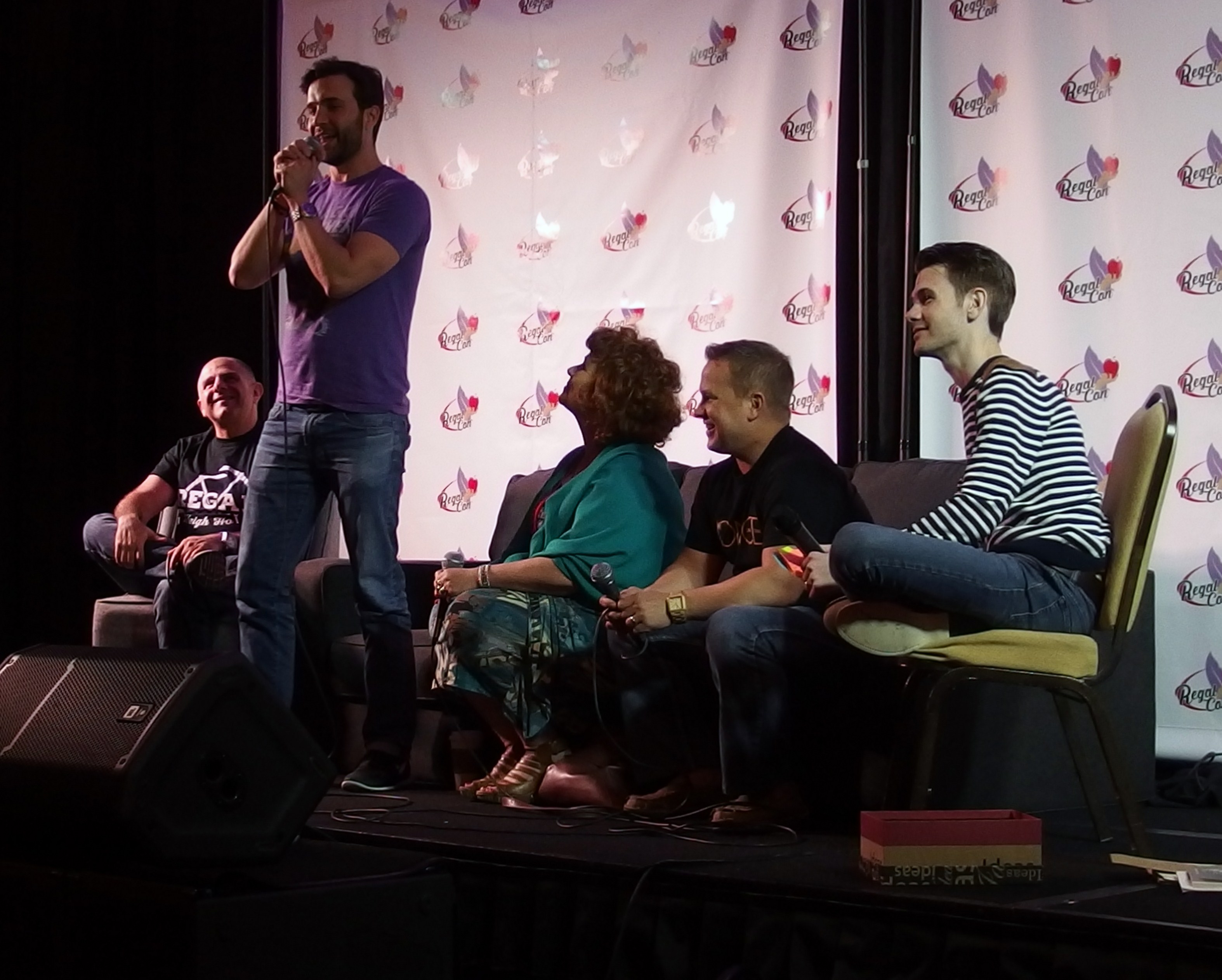 Gil McKinney sings a portion of Part of Your World