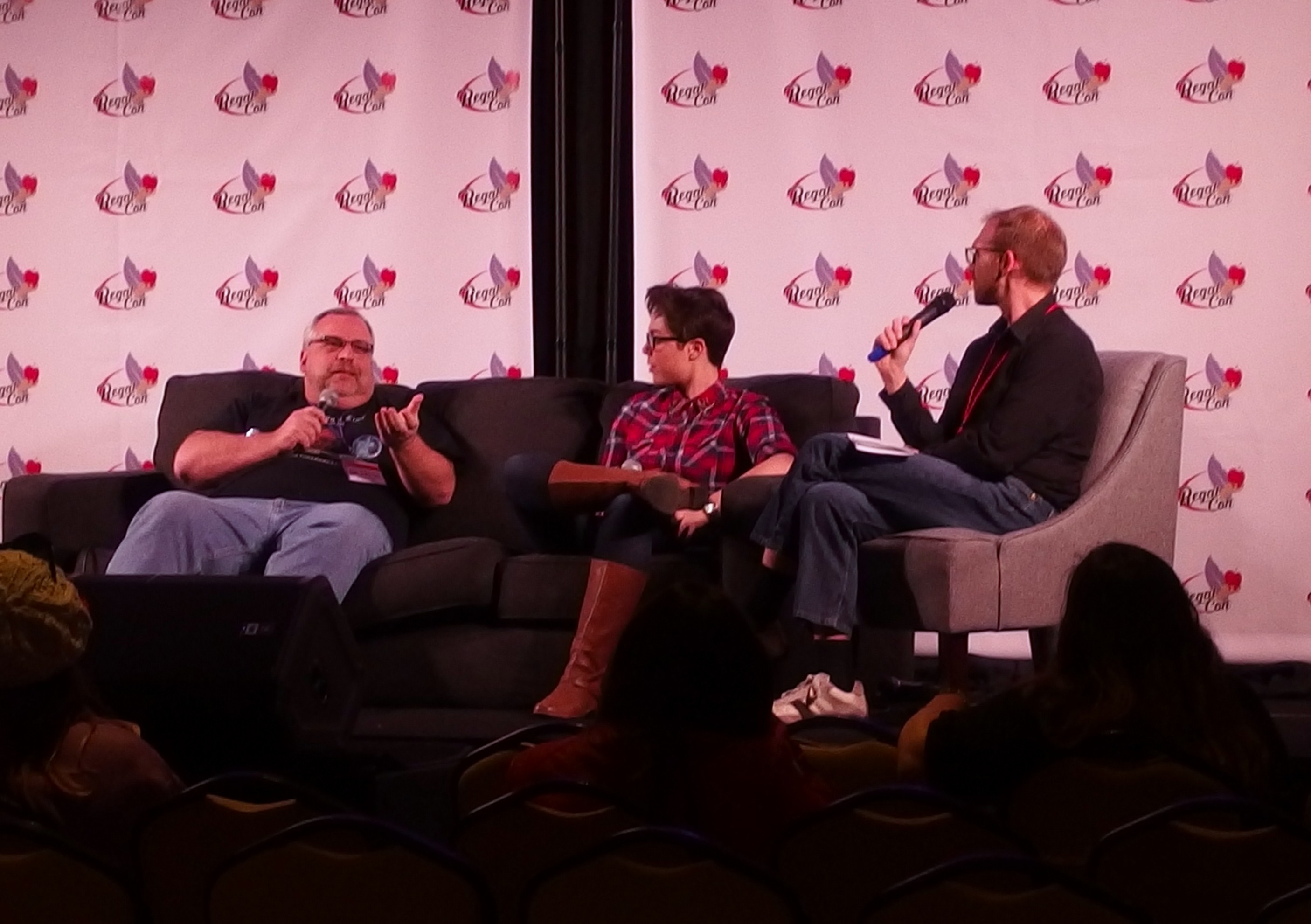 Jeff Rony, Becca Conte and co-host Bill Meeks discussion the finale that would air that night