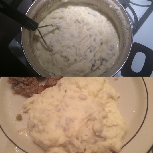 mashed potatoes