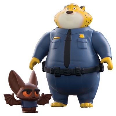 Zootopia- Core Figure-Clawhauser & Bat Eyewitness
