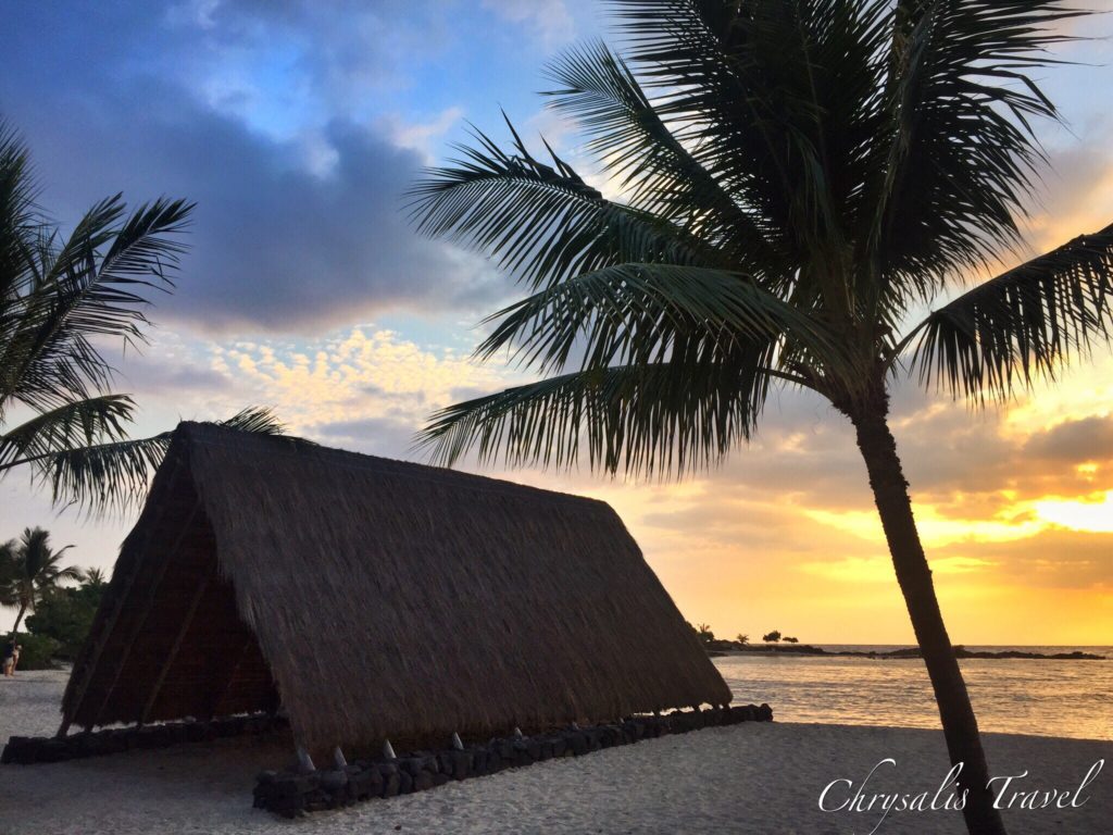 Hale at Honkohau Sunset WM