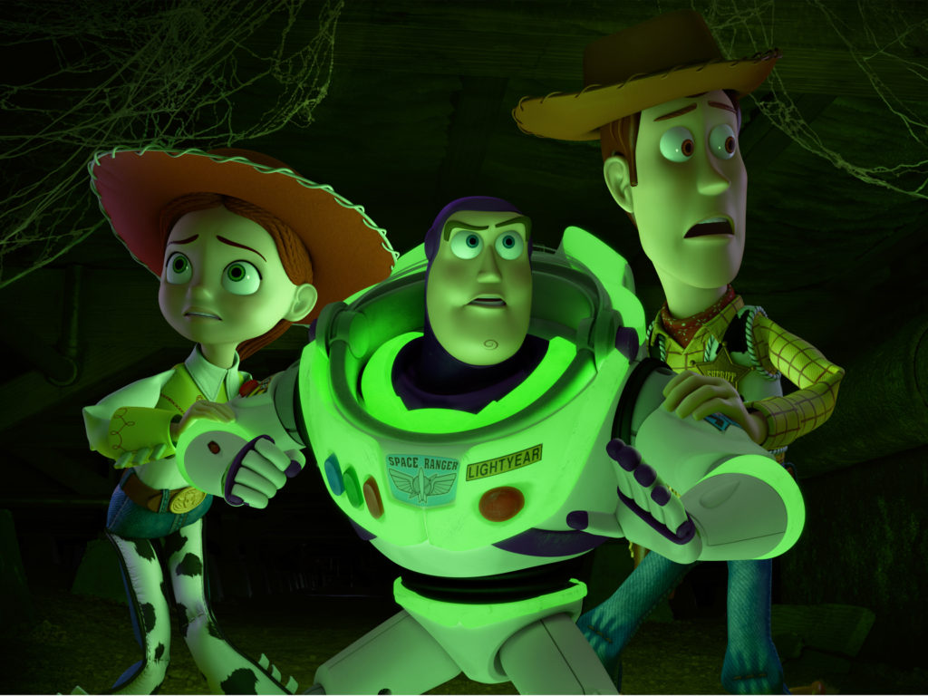 JESSIE, BUZZ LIGHTYEAR, WOODY