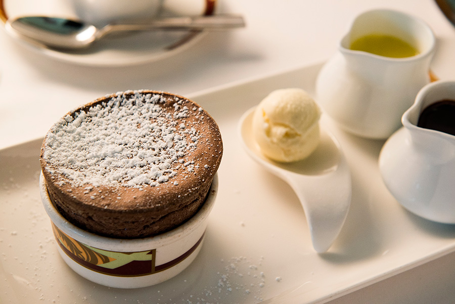 Not-to-be-missed Disney Cruise Chocolate Souffle (Image via Disney)