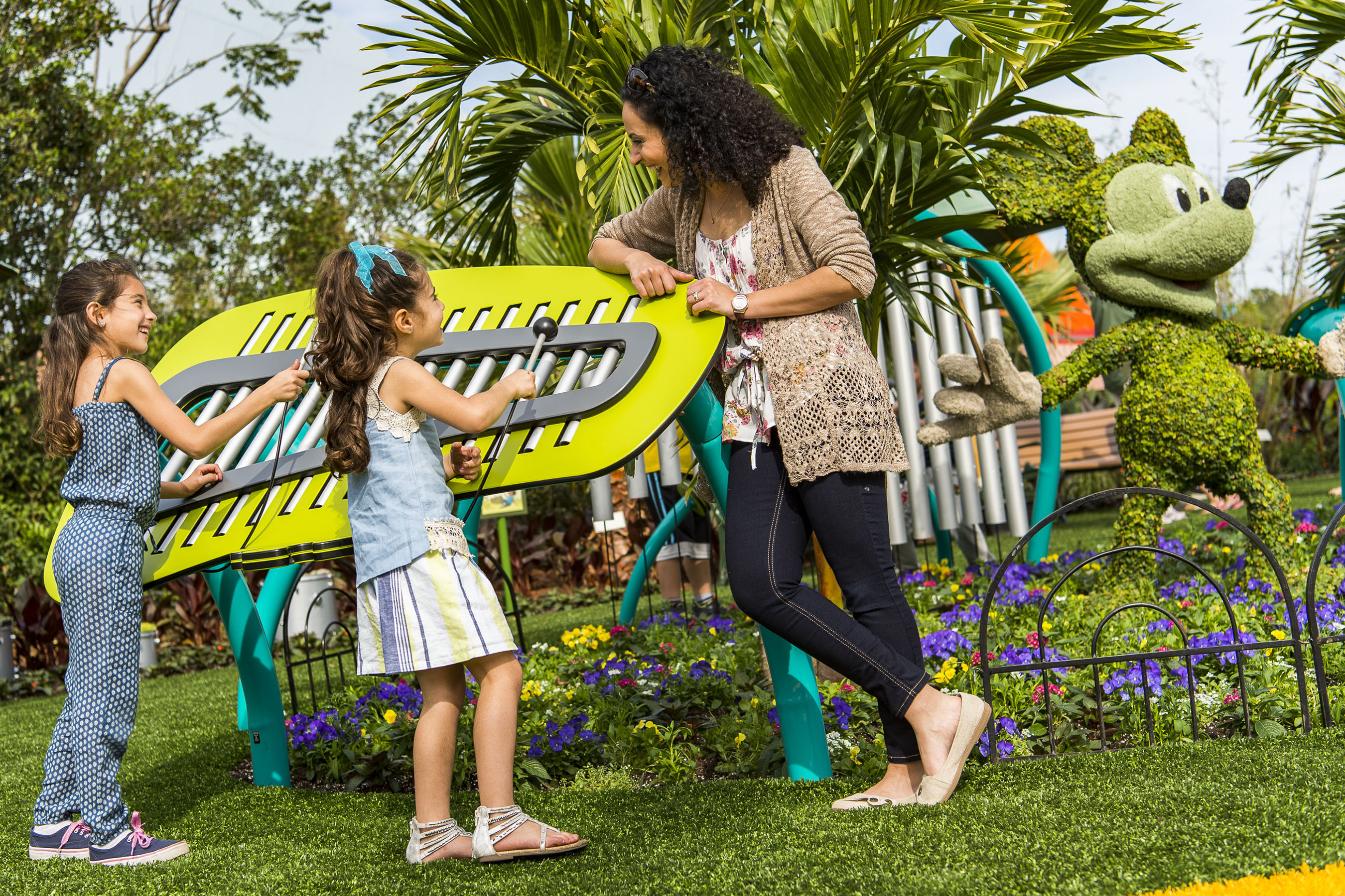 Music Garden Melodies in Future World near Test Track
