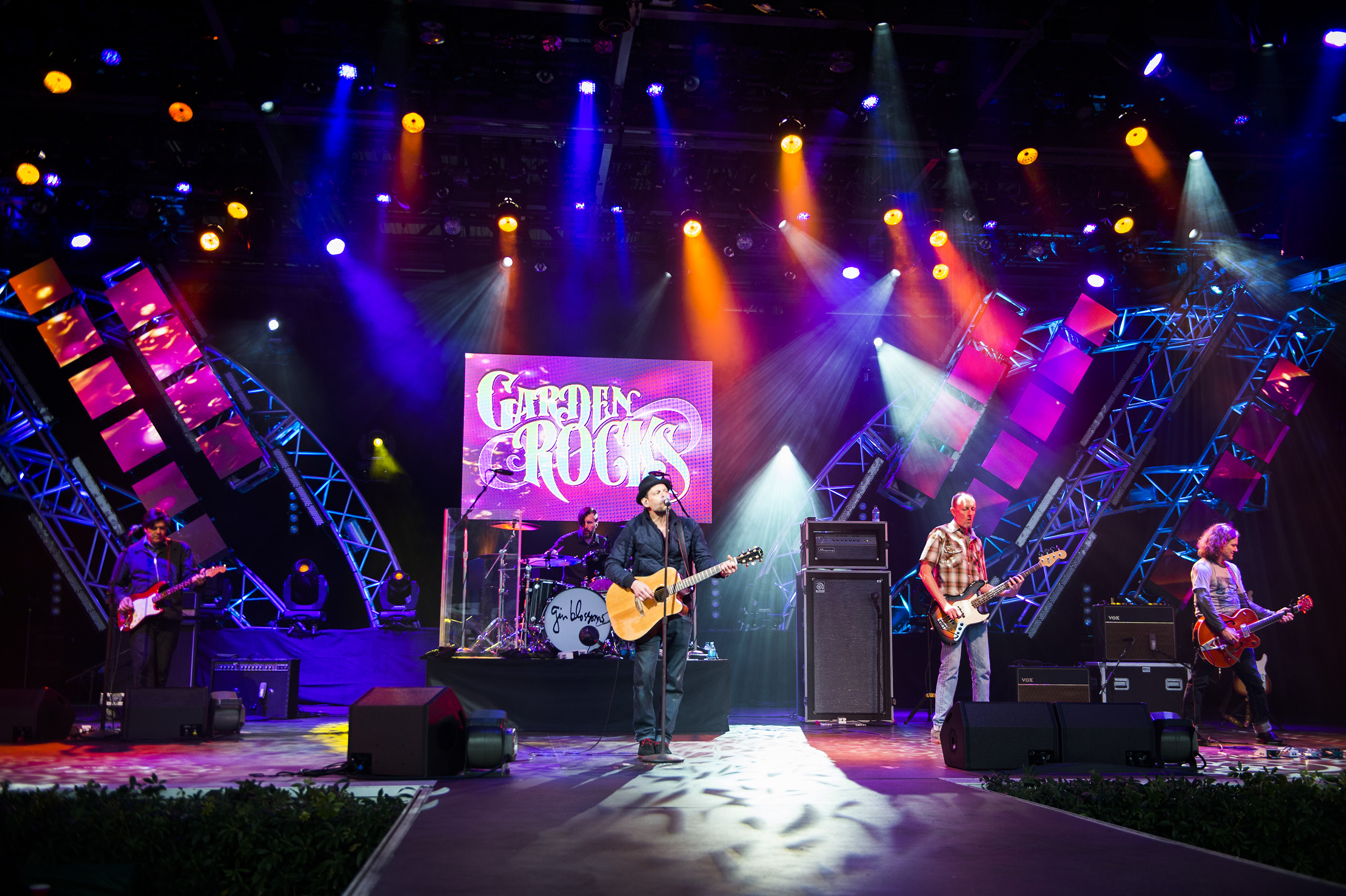 Gin Blossoms perform April 14-17, 2017 at Garden Rocks Concert Series