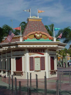 Disneyland Ticket Booths