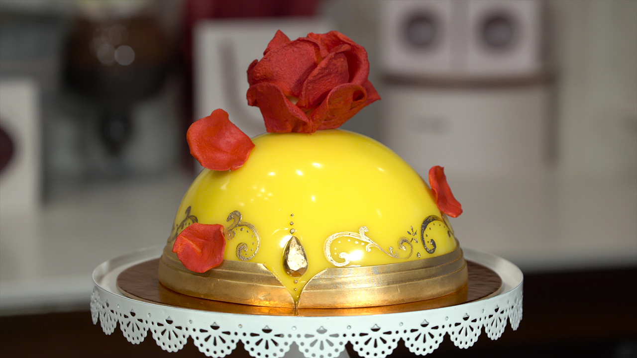 Enchanted Rose Cake