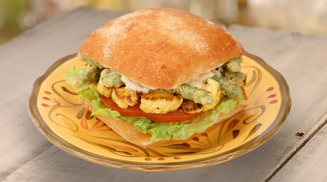 Enchanted Cauliflower Sandwich at Red Rose Taverne