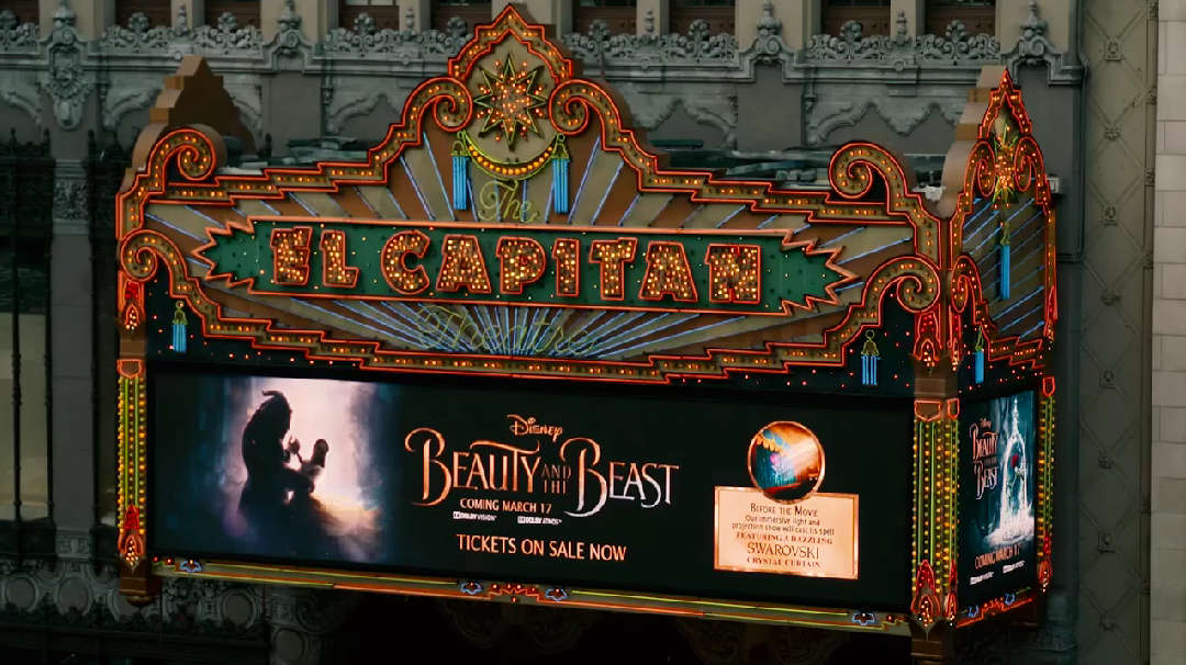 El Capitan Theater marquee