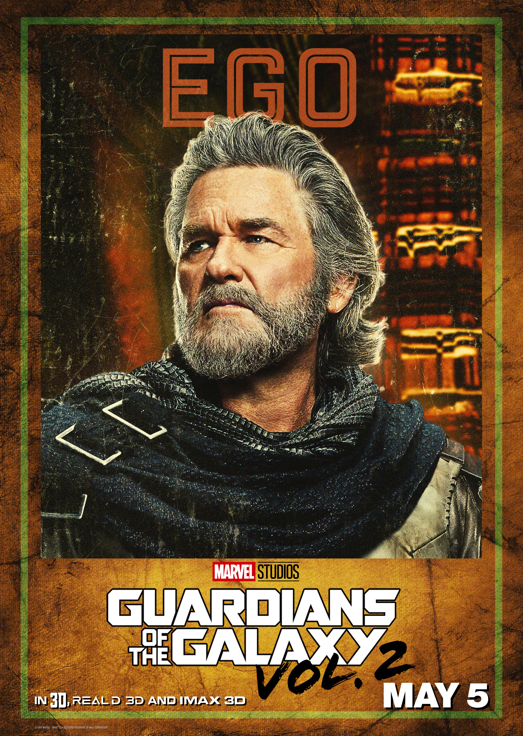 Kurt Russell as Ego