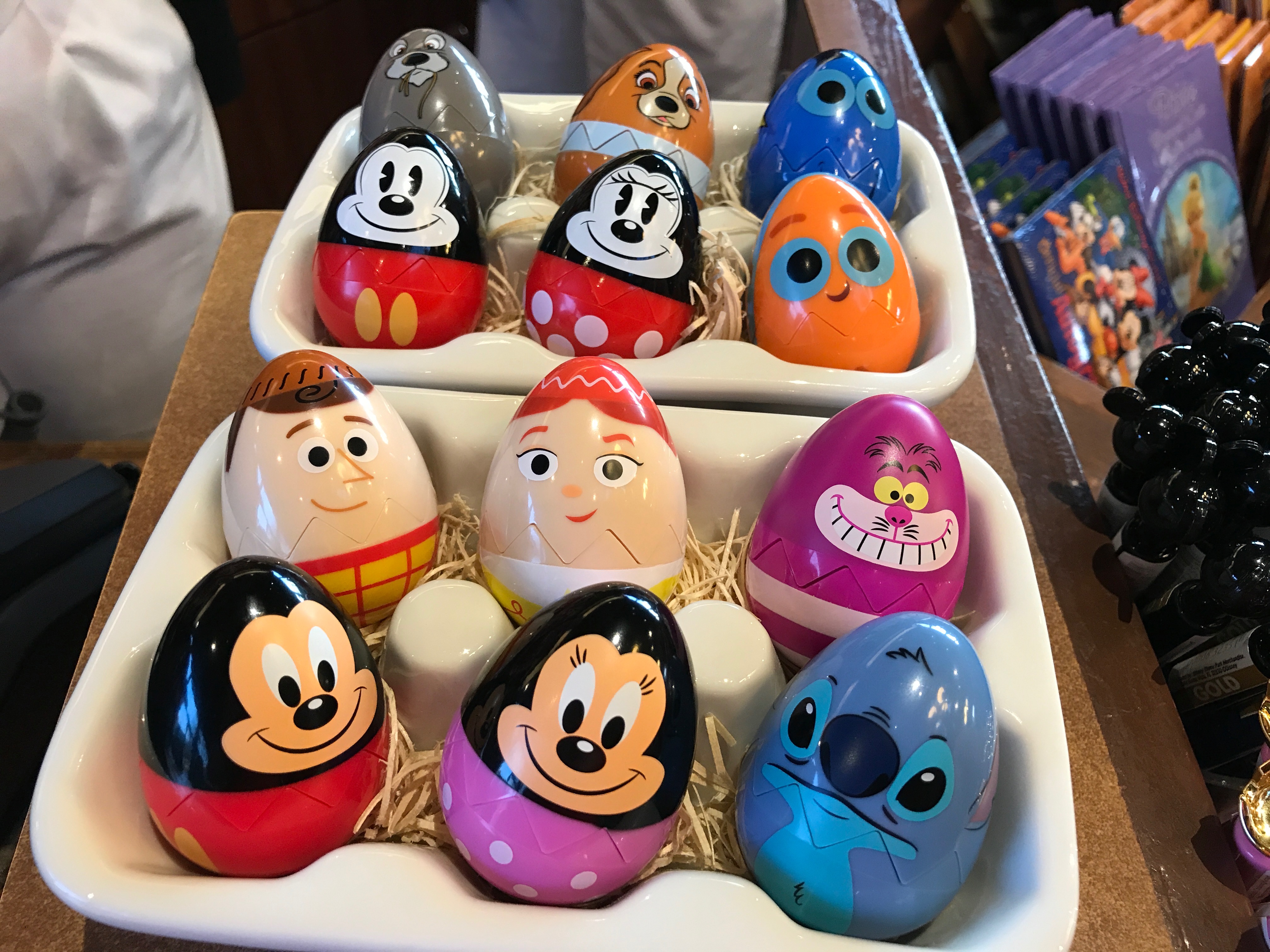 The completer eggs are really cute and simple reminders of the hunt.