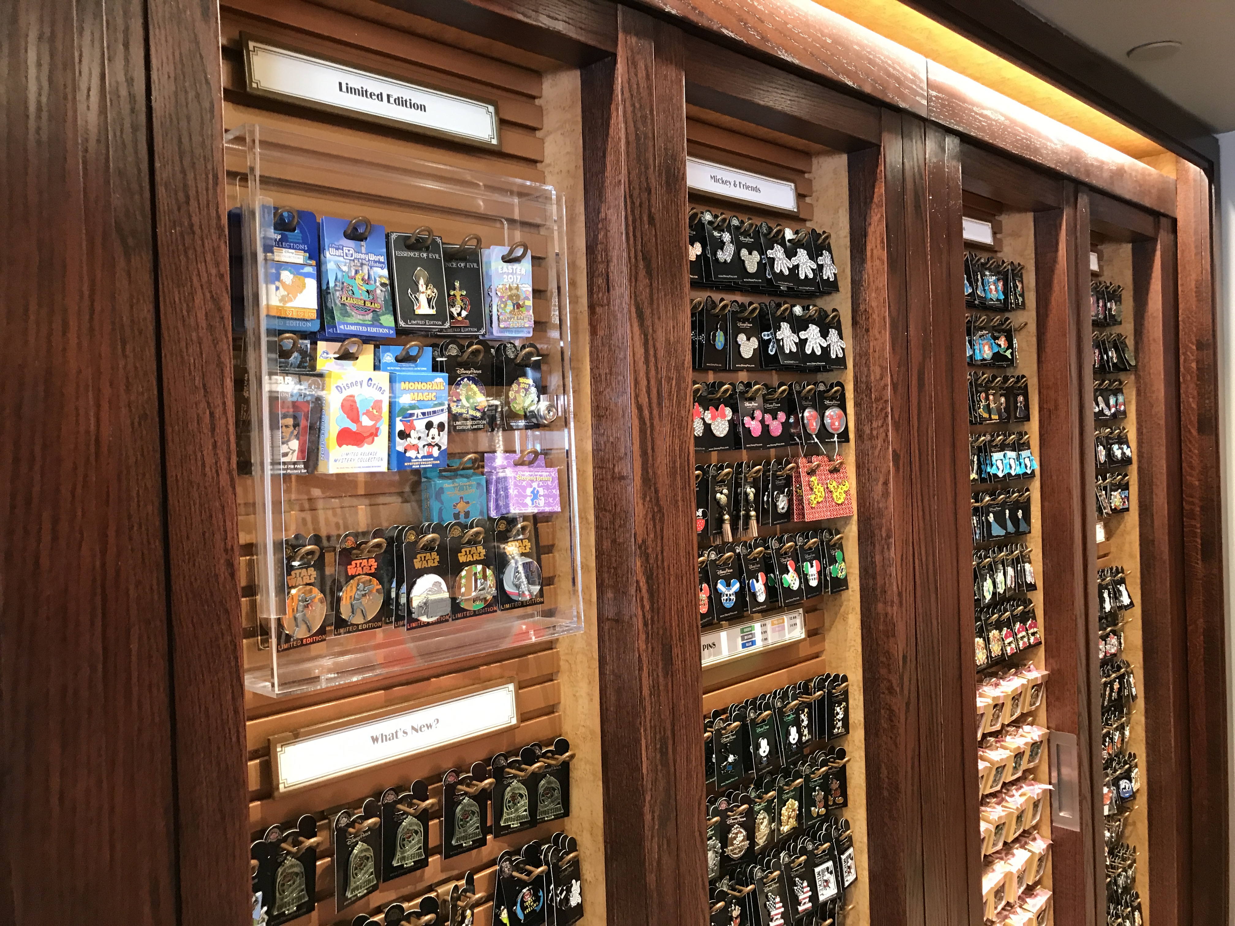 The Darkroom has been expanded to a Disney Pin and phone case store.