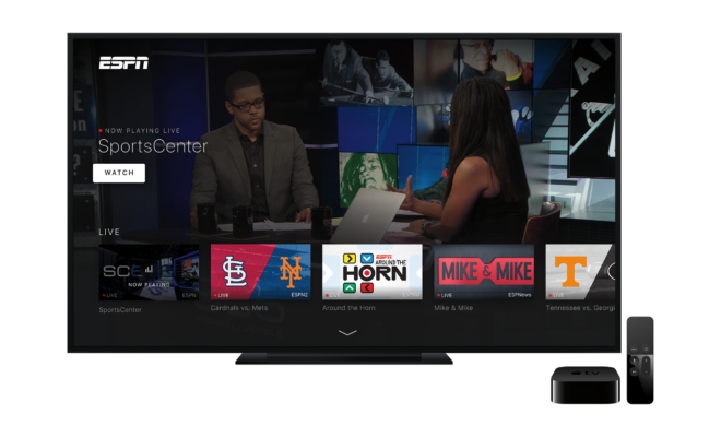 ESPN tvOS App