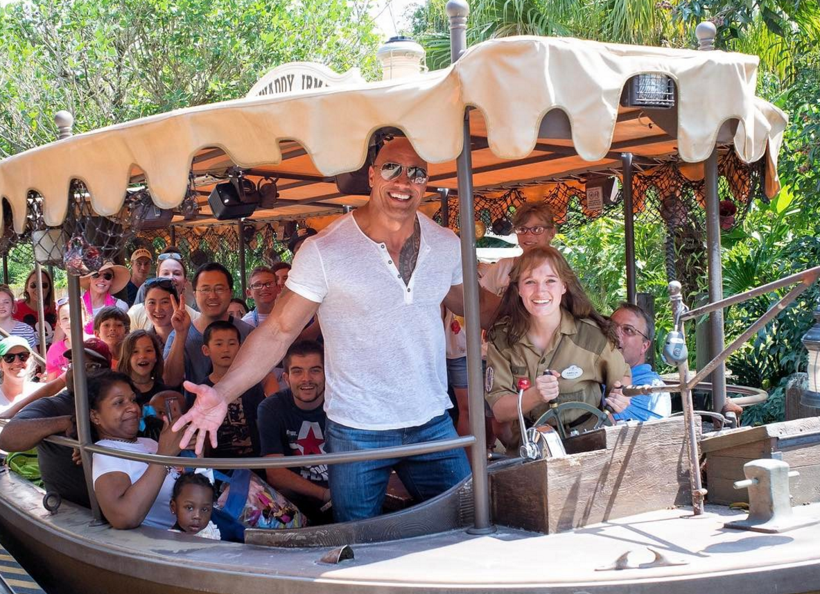The Rock on The Jungle Cruise