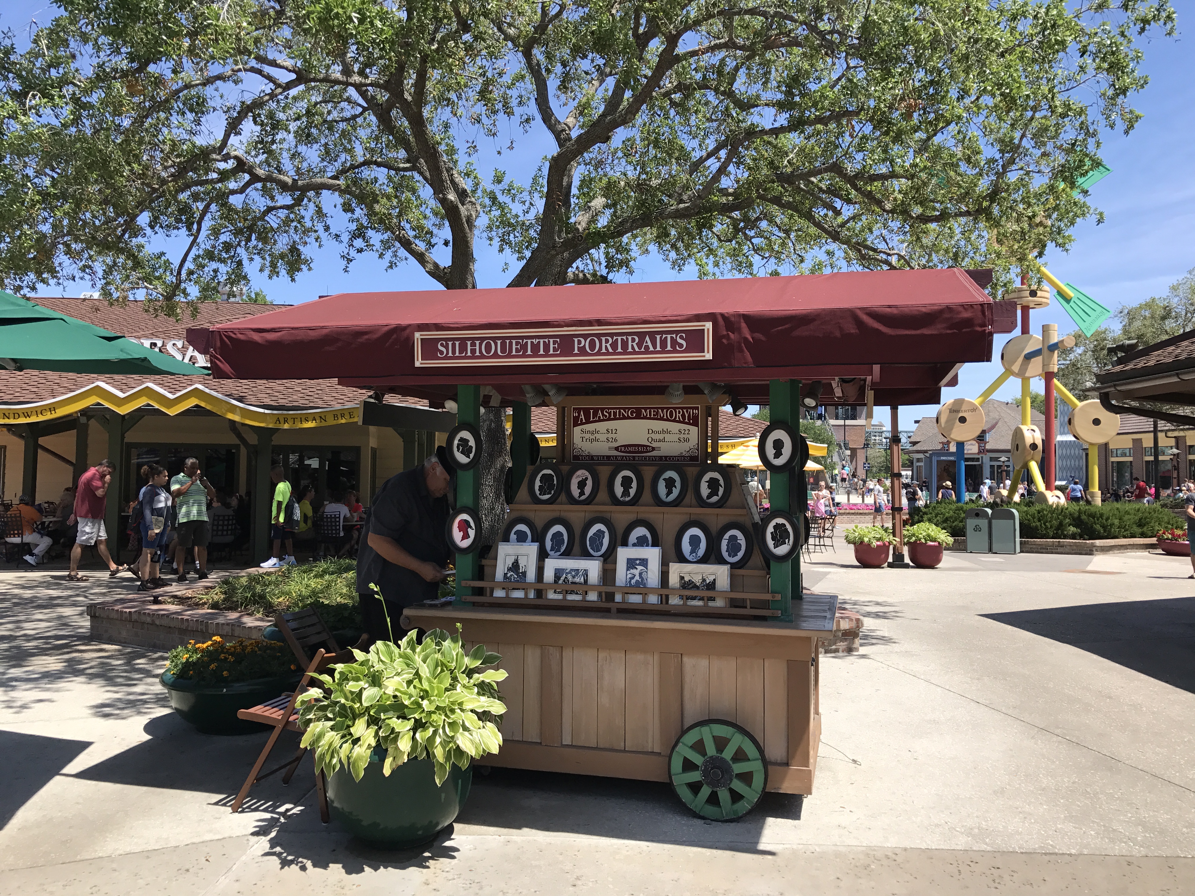 Market Place Silhouettes