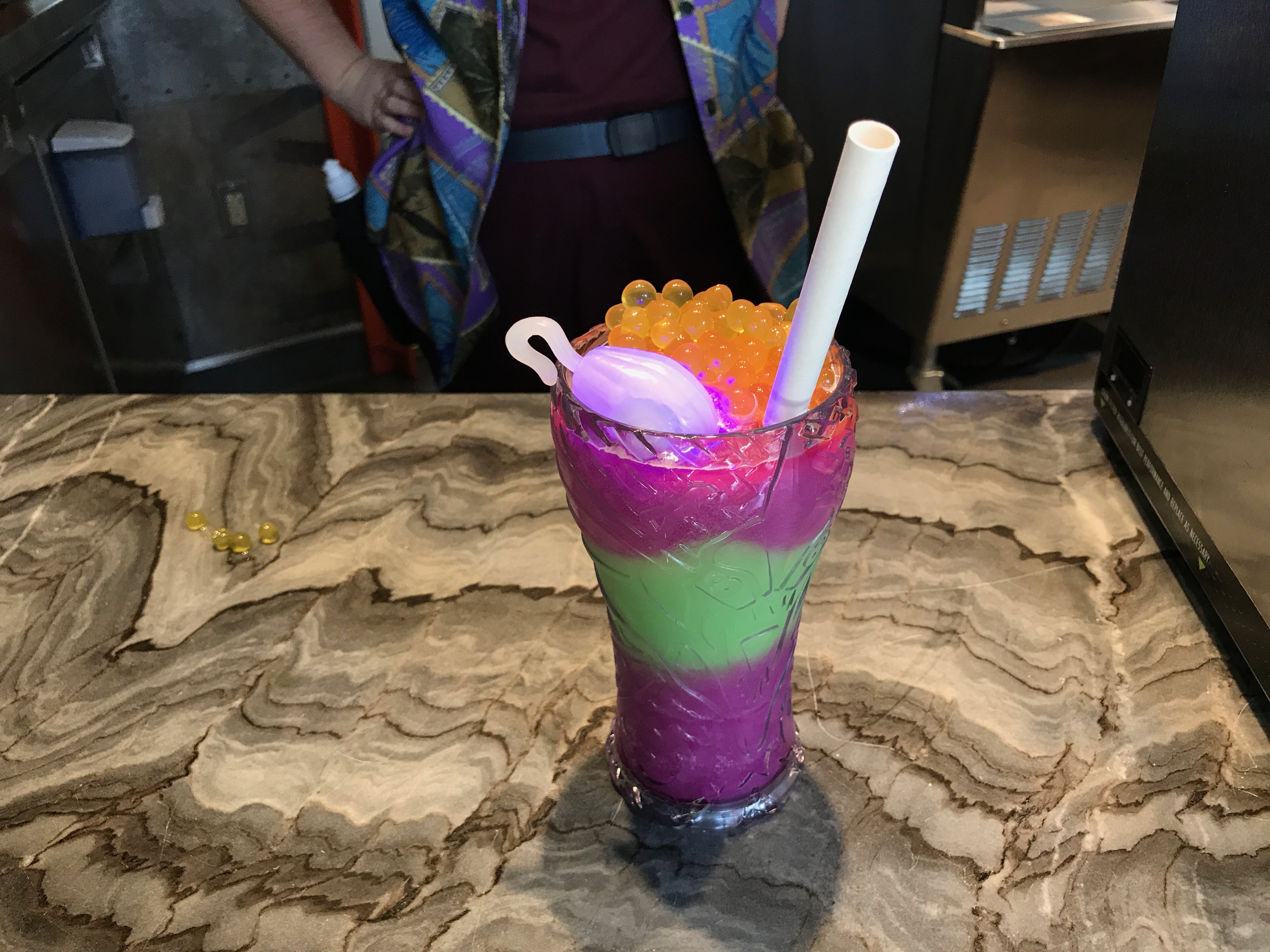 Night Blossom, nonalcoholic signature drink.