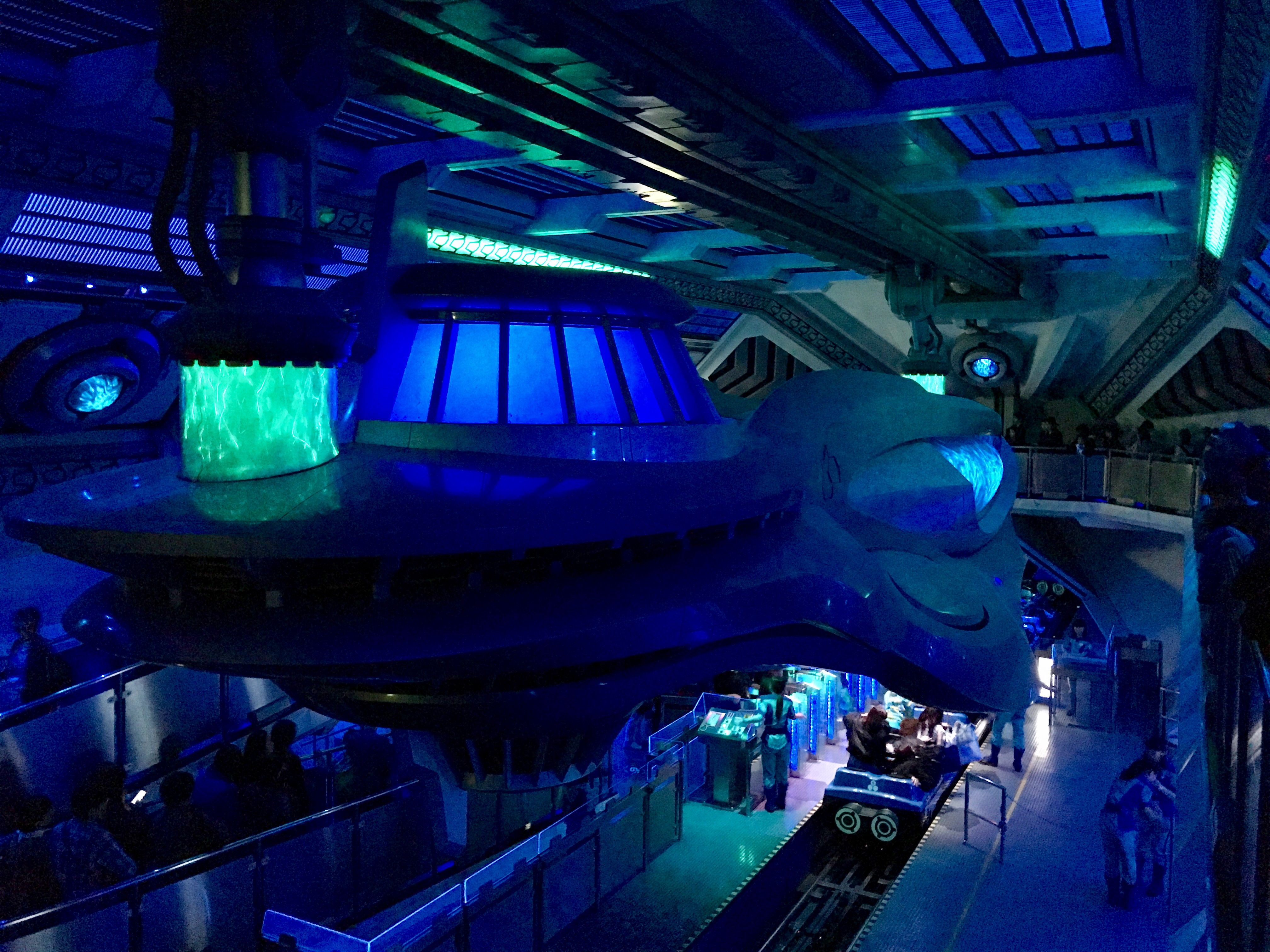 Space Mountain Tokyo Disneyland Load Station