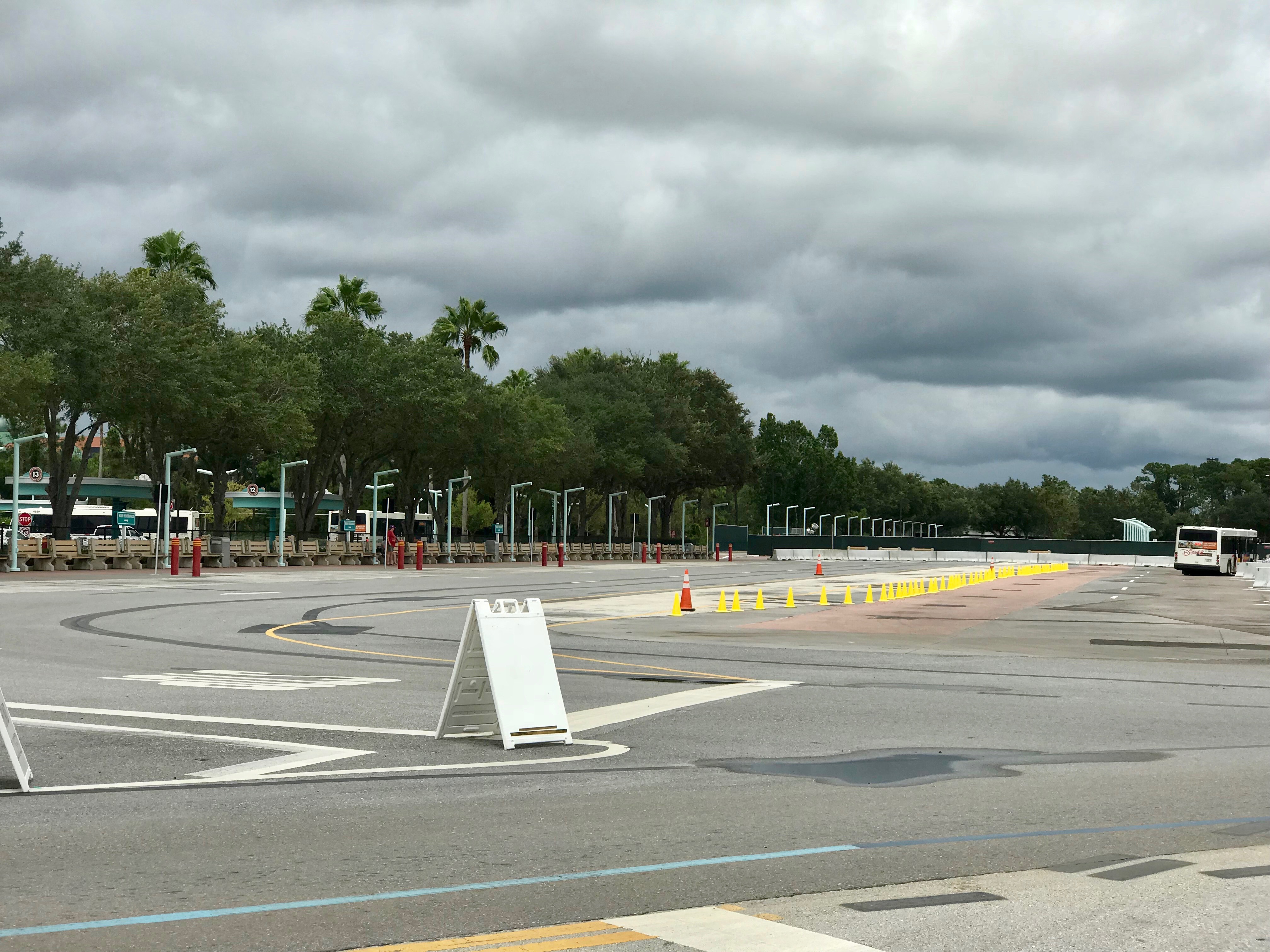 Disney's Hollywood Studios - Bus Loop Work