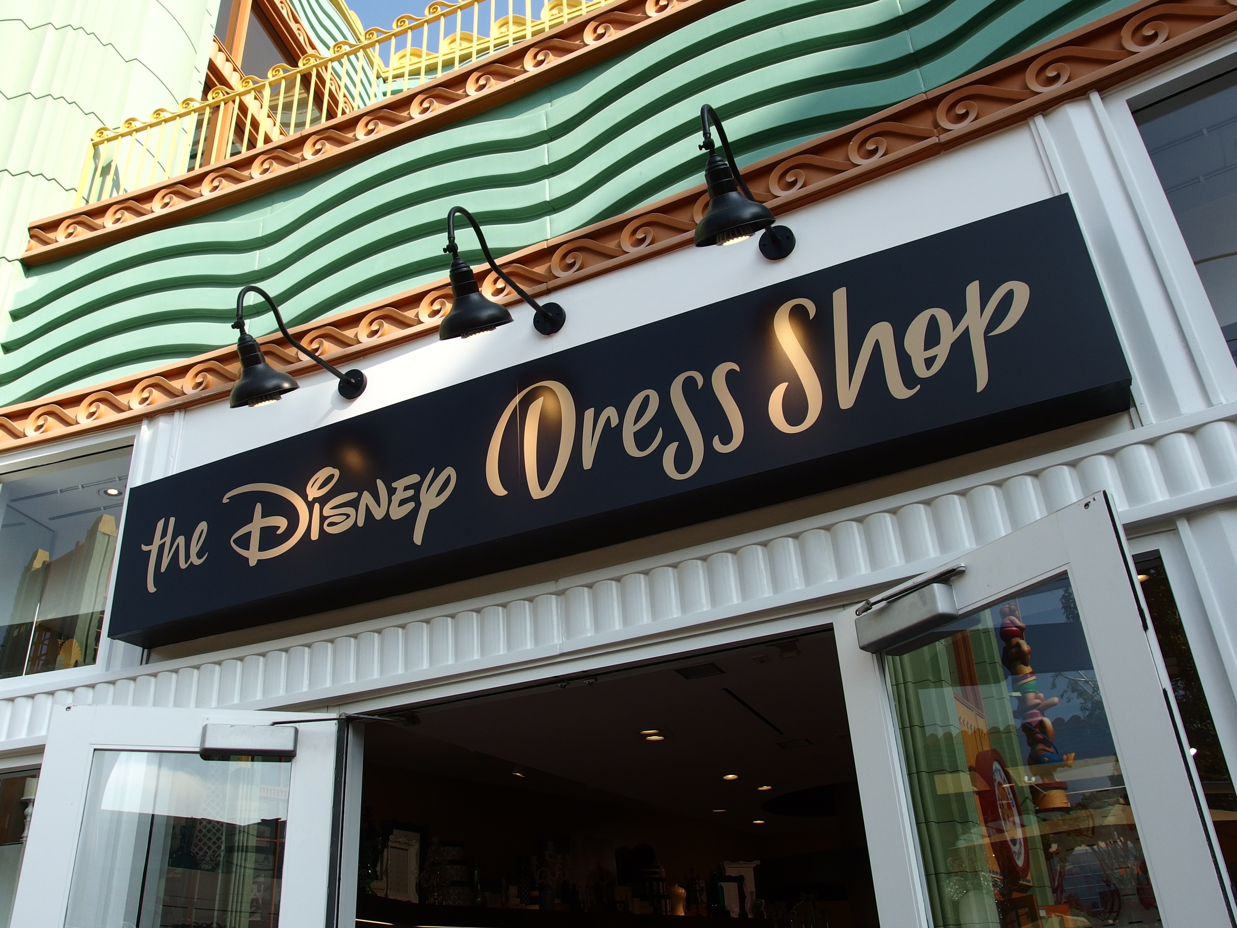 The new Disney Dress Shop in Downtown Disney