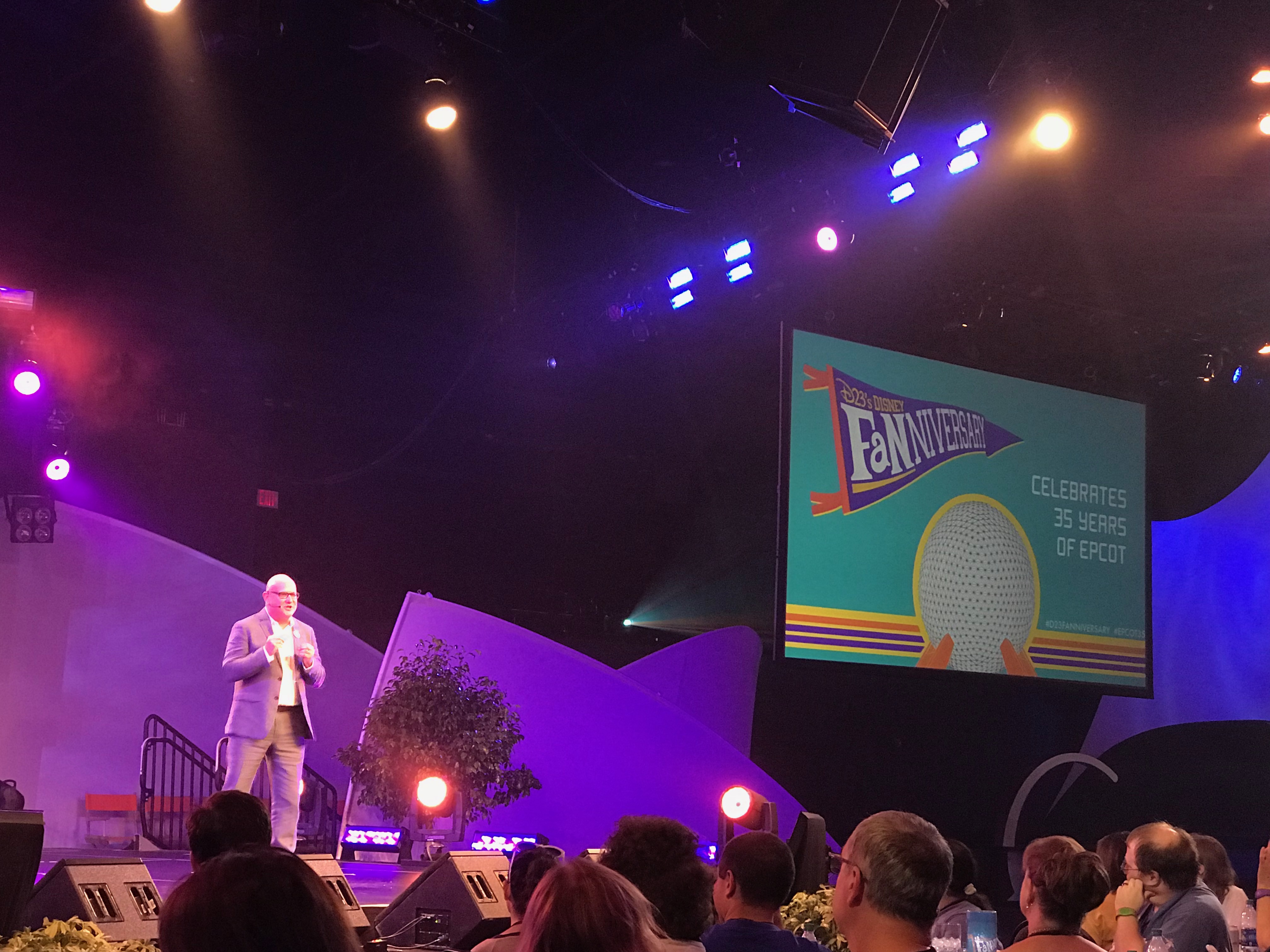 Epcot 35 - D23 Fanniversary D23's Michael Vargo