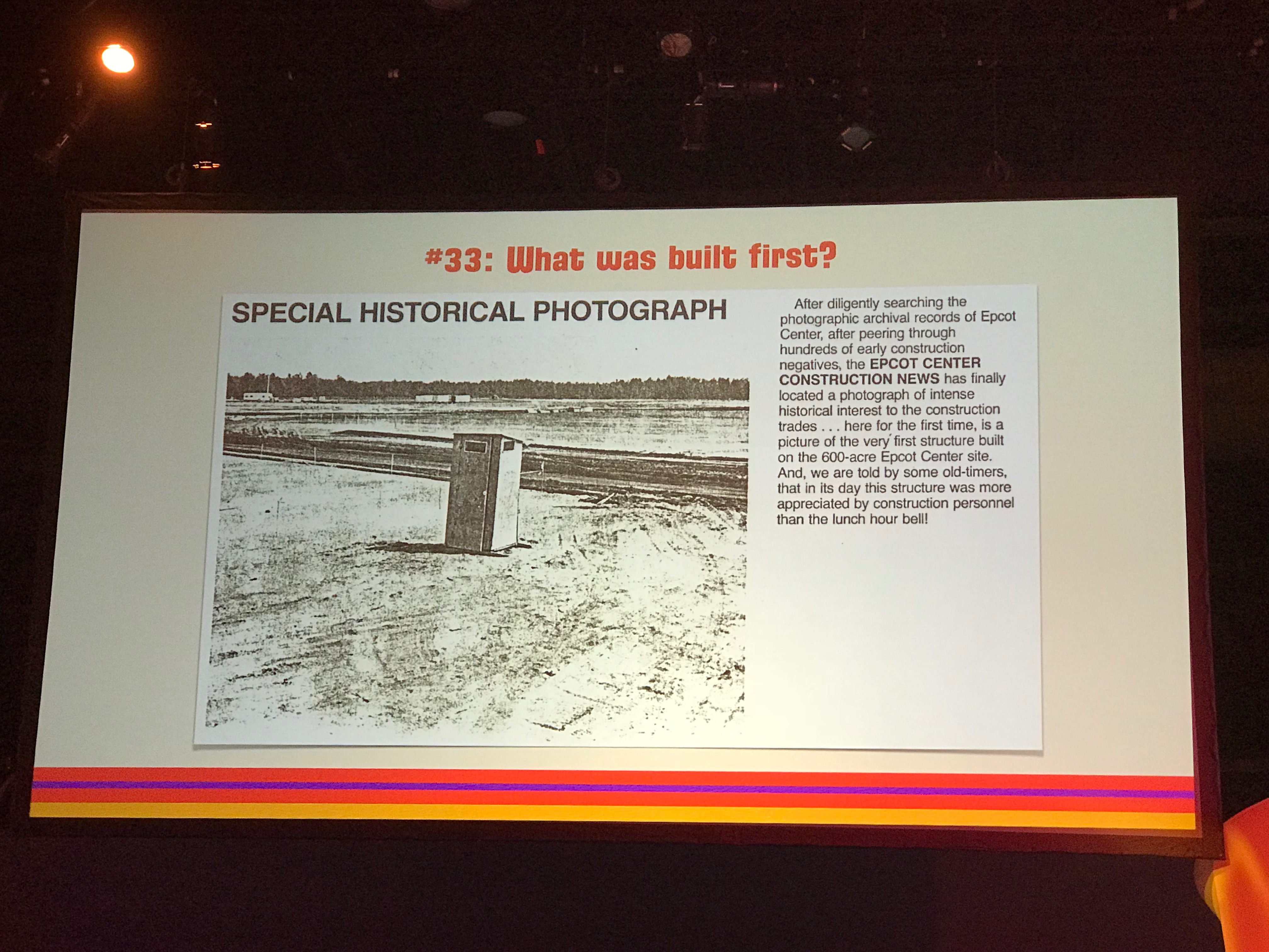 Epcot 35 - D23 Fanniversary EPCOT35 Things You Didn't Know: 