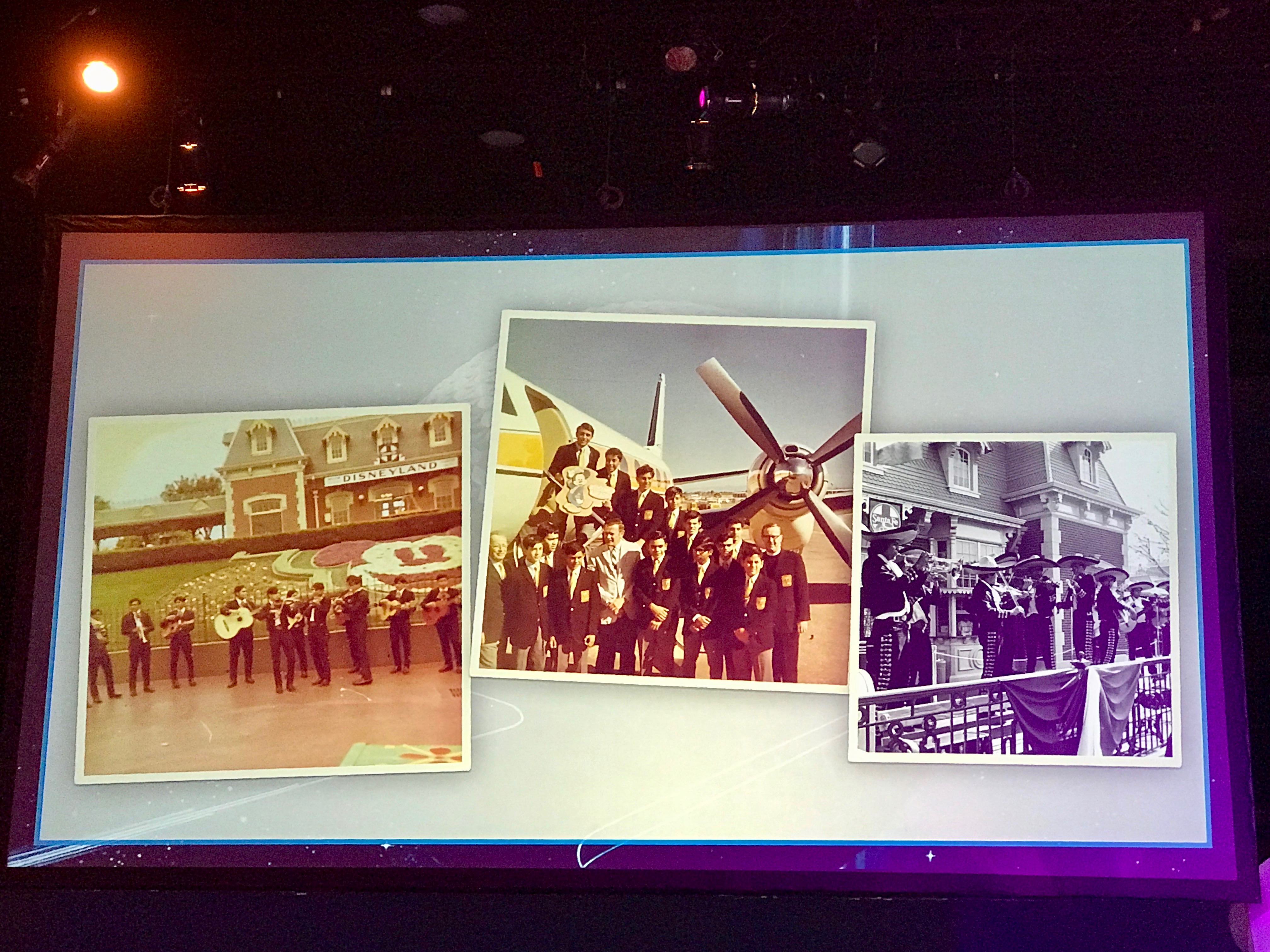 Epcot 35 - D23 Fanniversary Epcot Entertainment Through The Years Mariachi Cobre Performing at Disneyland