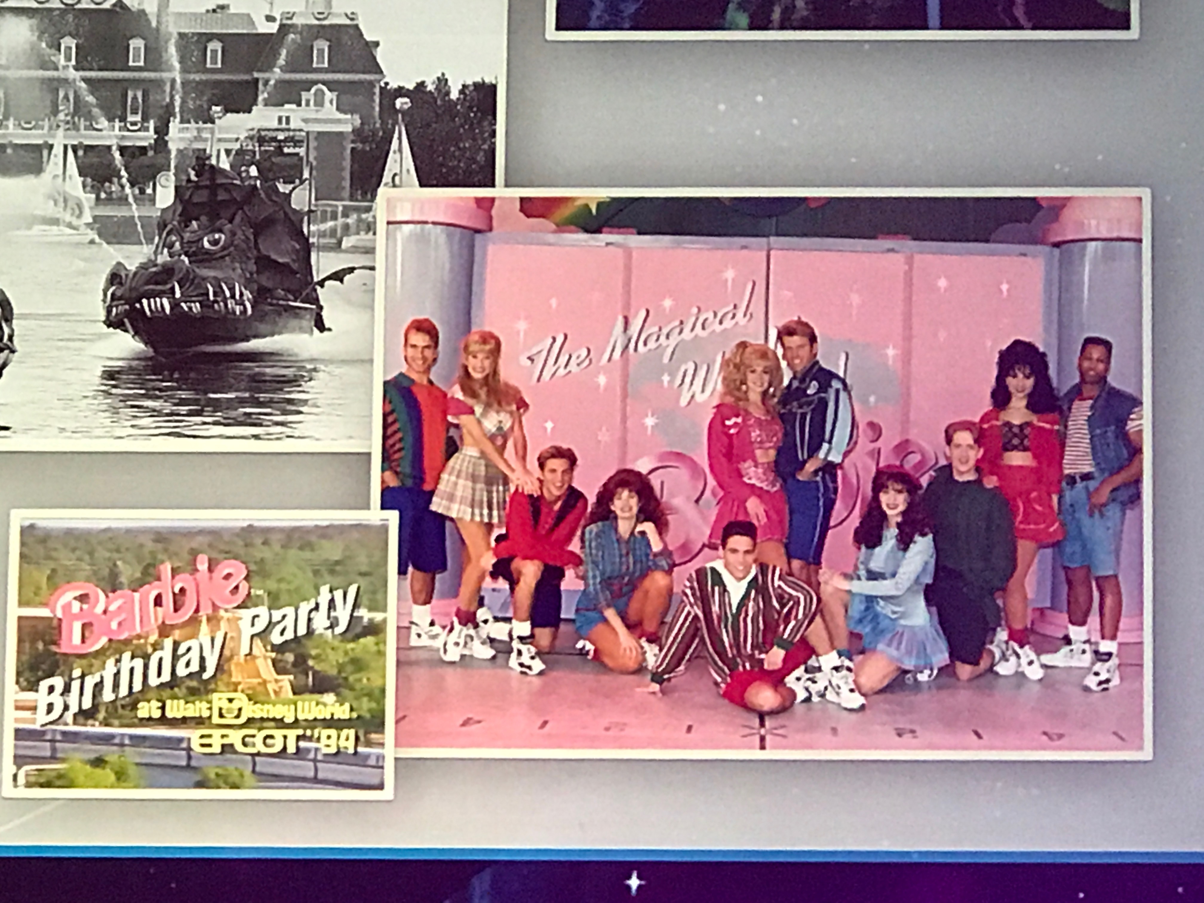 Epcot 35 - D23 Fanniversary Epcot Entertainment Through The Years Barbie Birthday Party