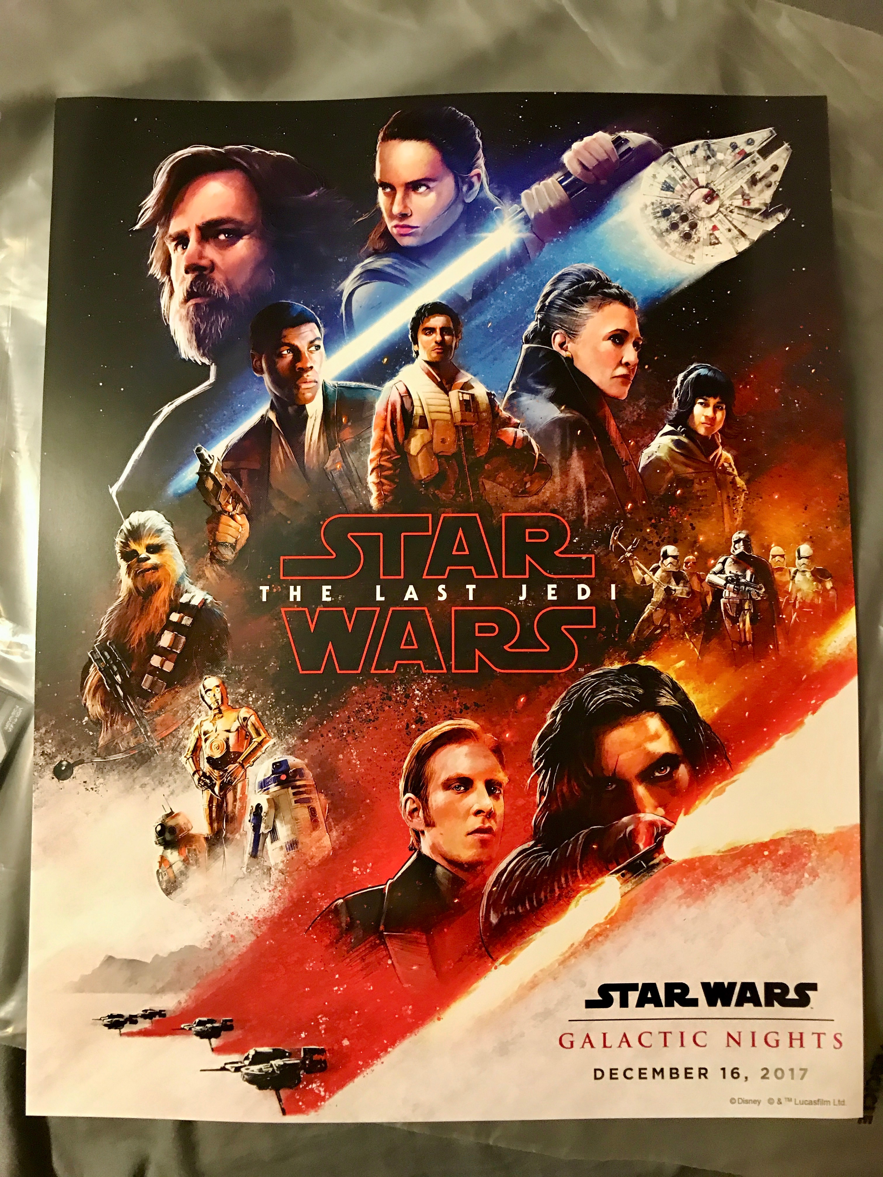 Star Wars: Galactic Nights 2017 Parting Gift