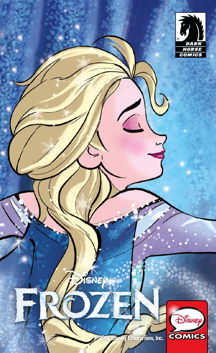 Elsa Interview Comic Dark Horse to Publish Frozen Comic