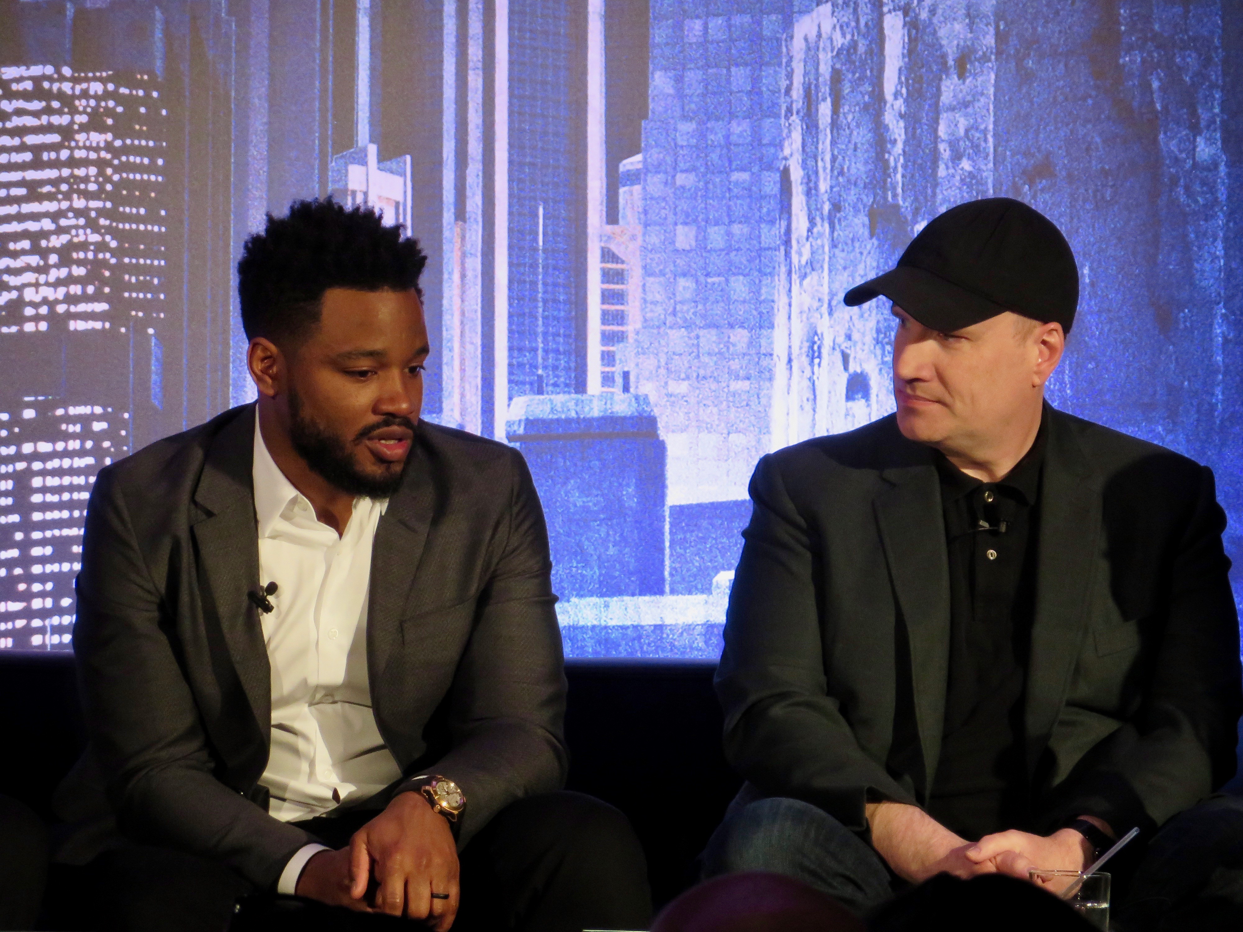 Marvel Studios Black Panther - Director Ryan Coogler and Producer Kevin Feige