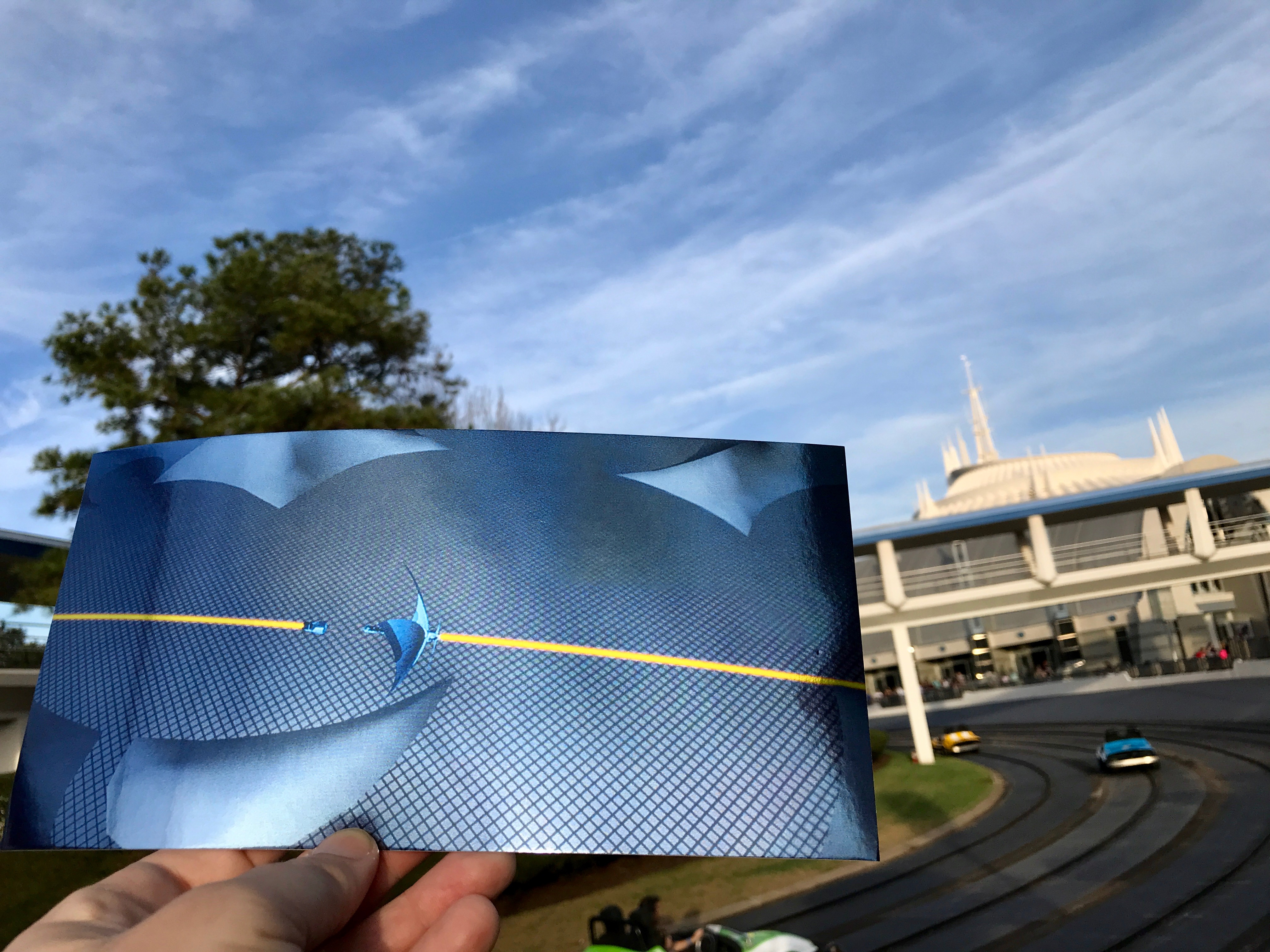 Tron Film Print (Hidden Mickey) (1982)