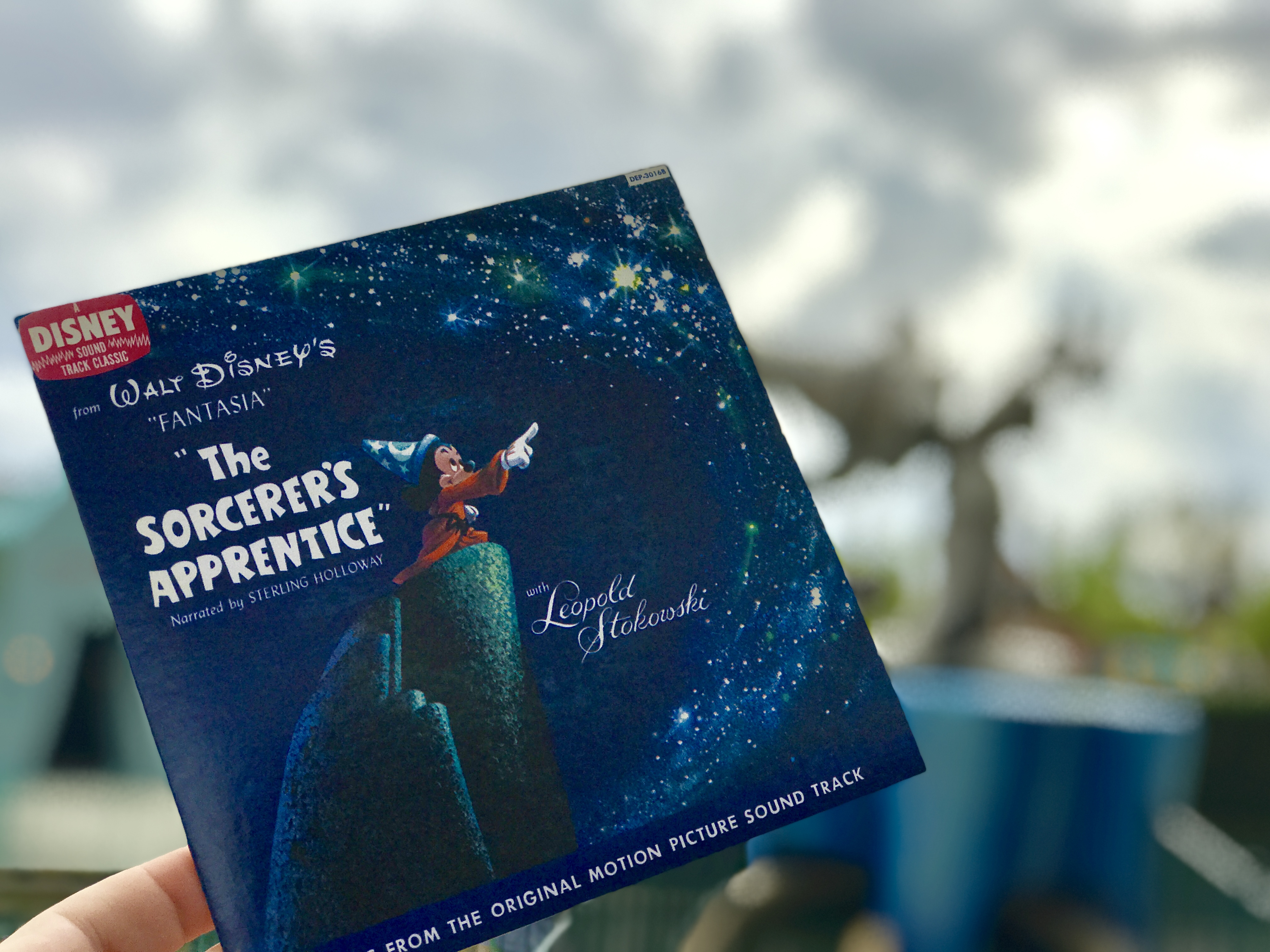 The Sorcerer’s Apprentice Record Cover (Disneyland Records, ca. 1957)