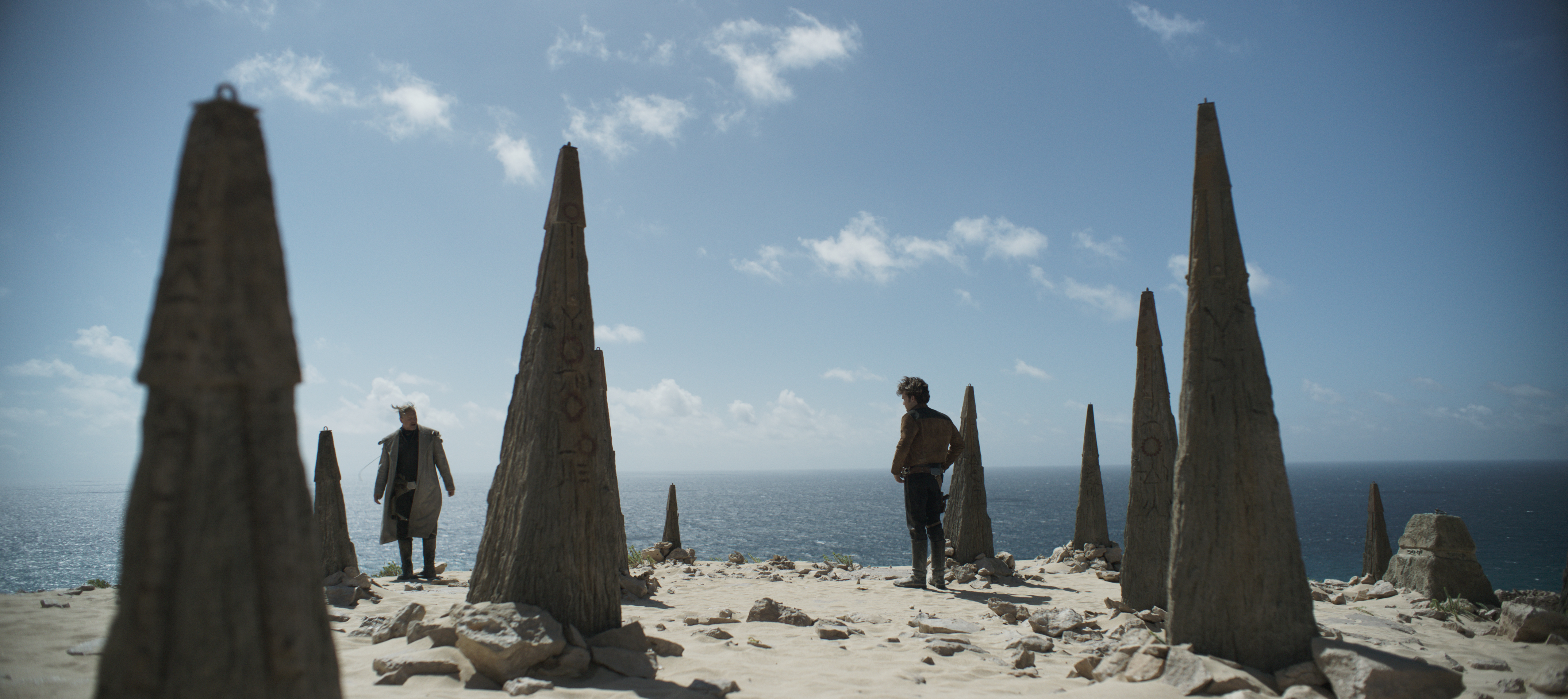 Woody Harrelson is Beckett and Alden Ehrenreich is Han Solo