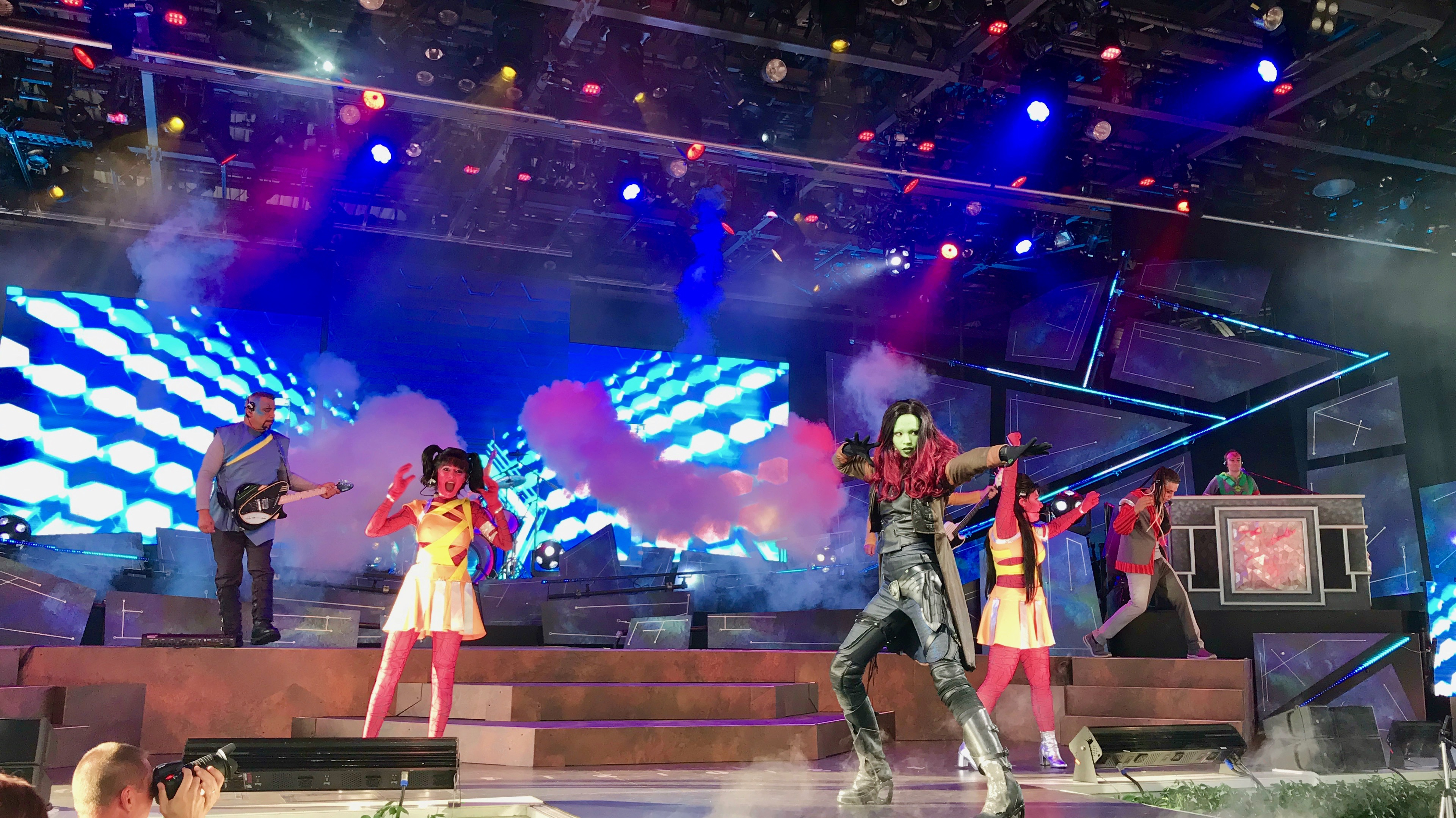 Epcot - Guardians of the Galaxy Awesome Mix Live! Gamora