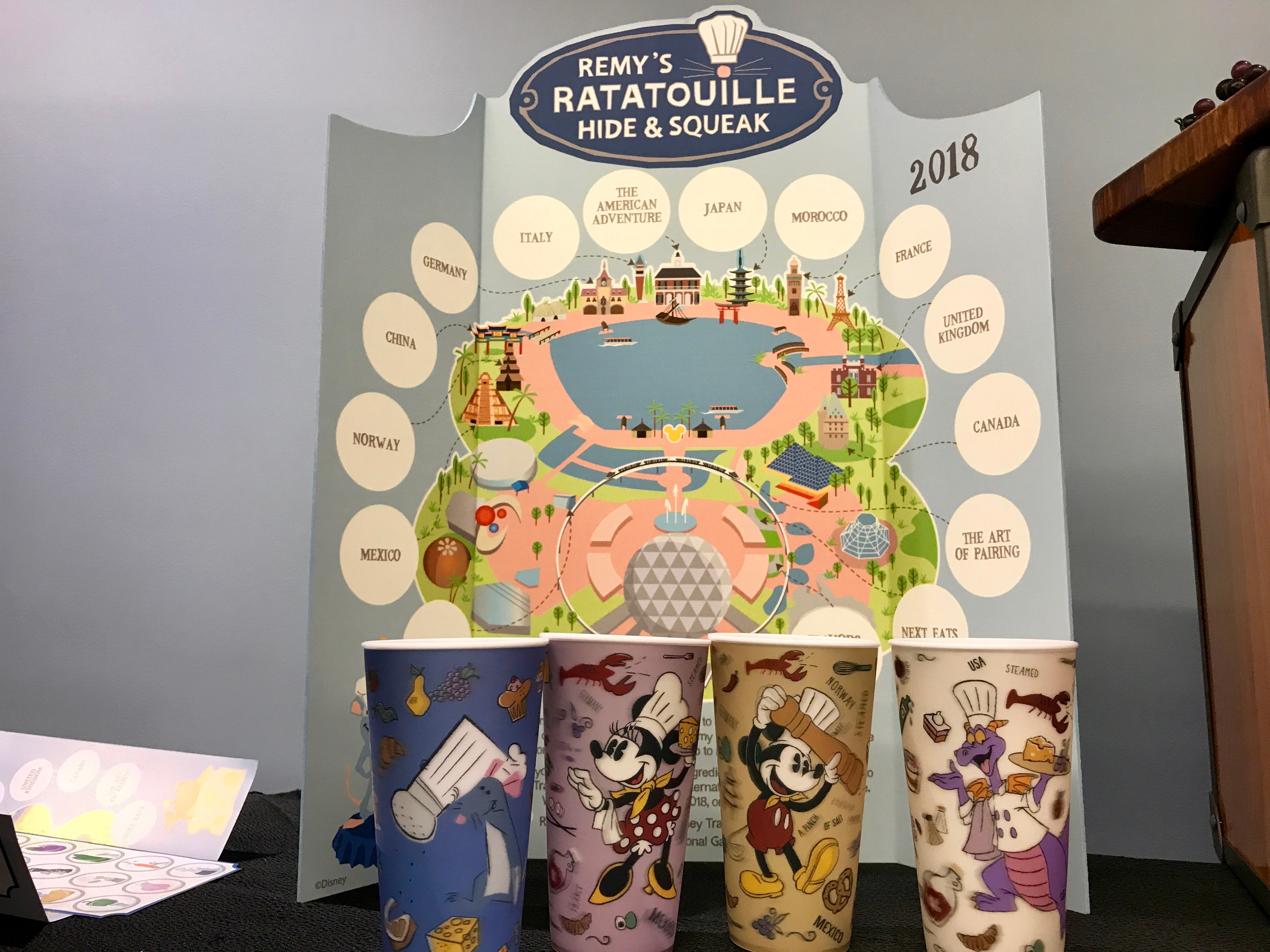 Epcot - 2018 International Food & Wine Festival Remy's Ratatouille Hide & Squeak