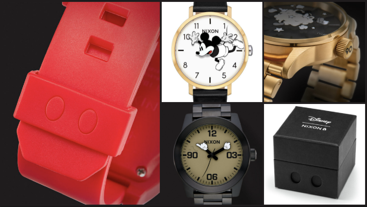 Nixon Watches Introduce Sophisticated 'Mickey Mouse Collection'