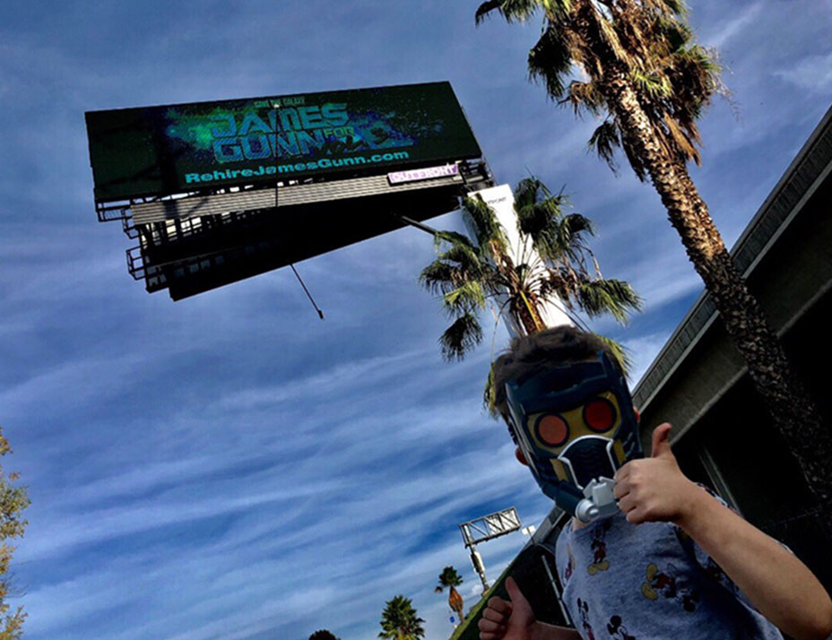 Rehire James Gunn Billboard