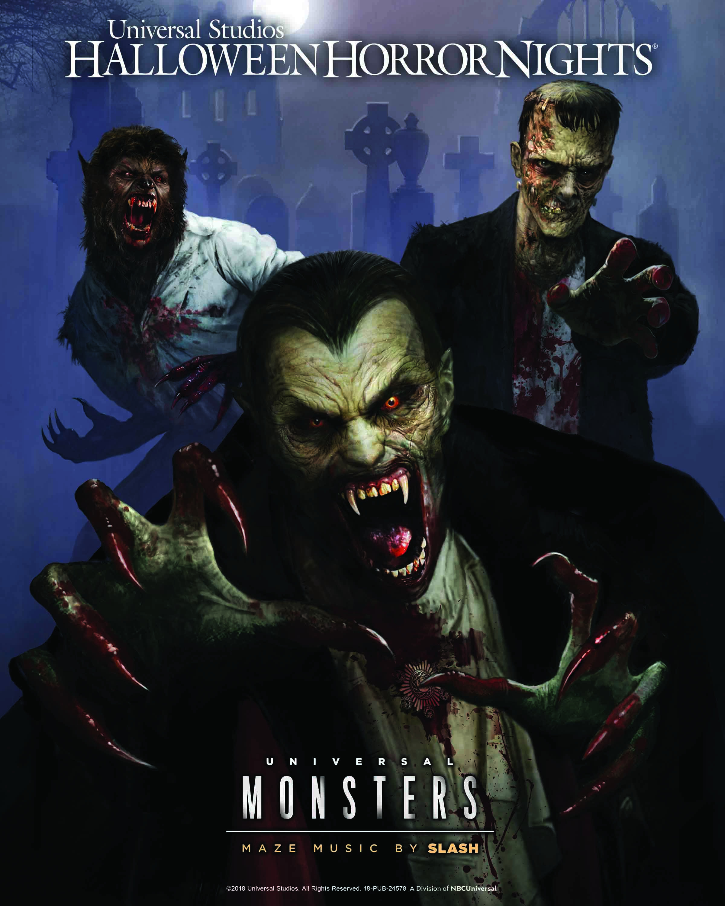 USH and SLASH's Original Halloween Horror Nights Score Available Now on  Spotify