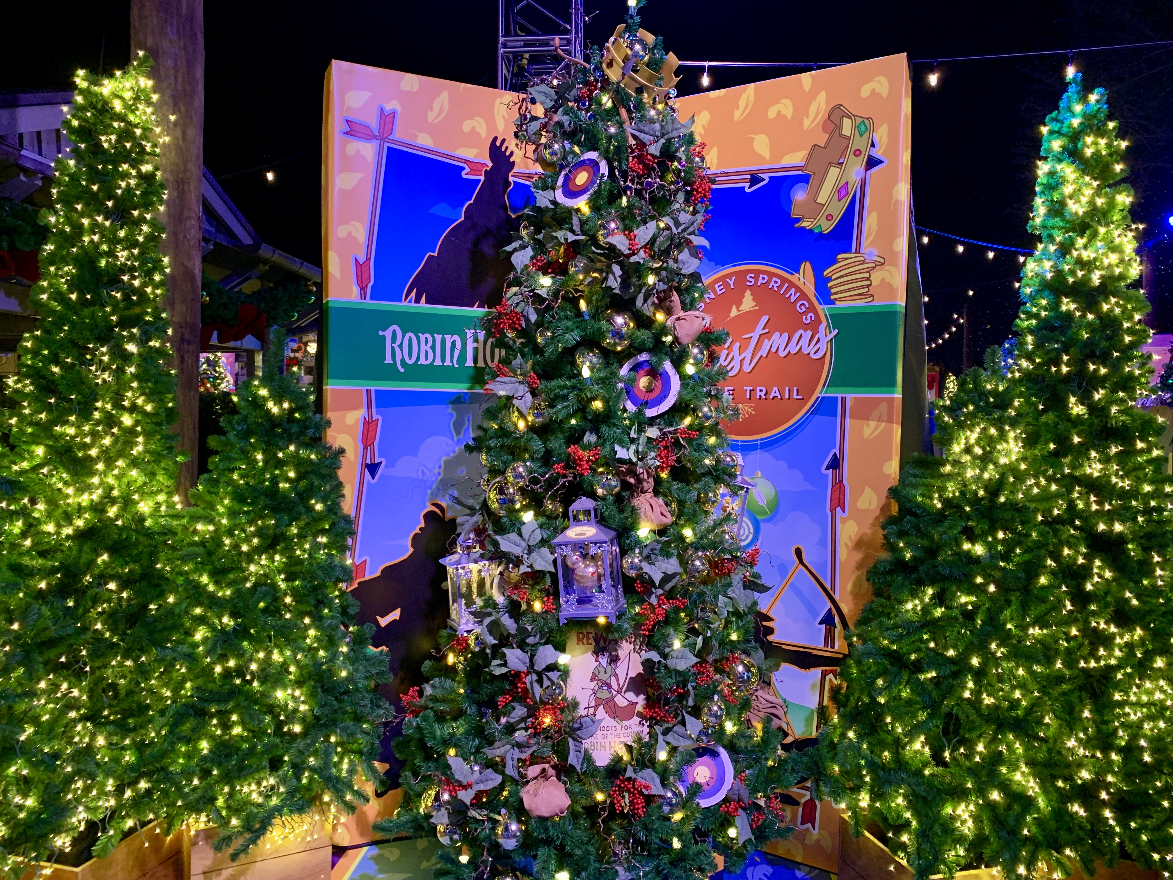 Disney Springs - Christmas Tree Trail Robin Hood Tree