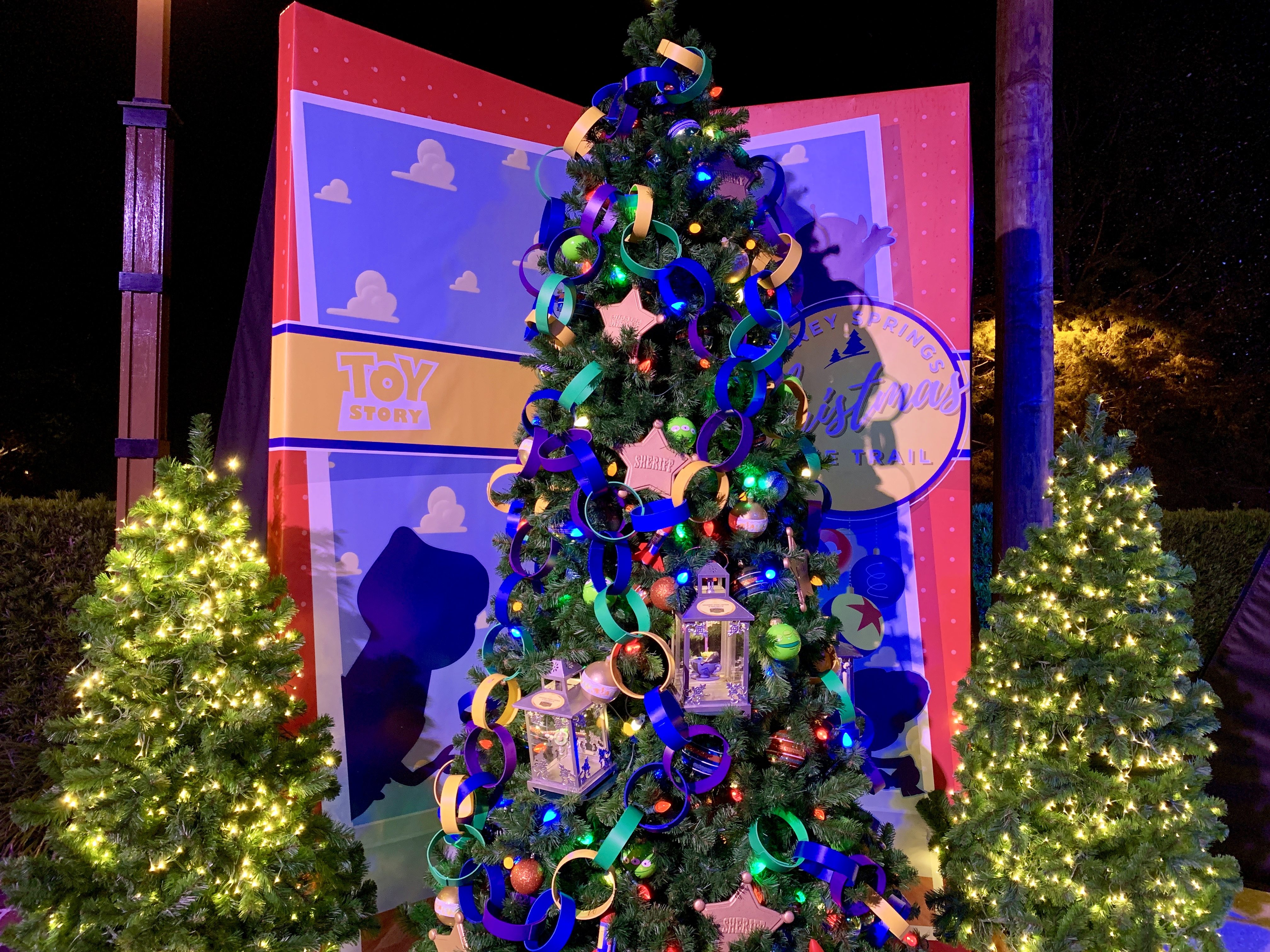 Disney Springs - Christmas Tree Trail Toy Story Tree