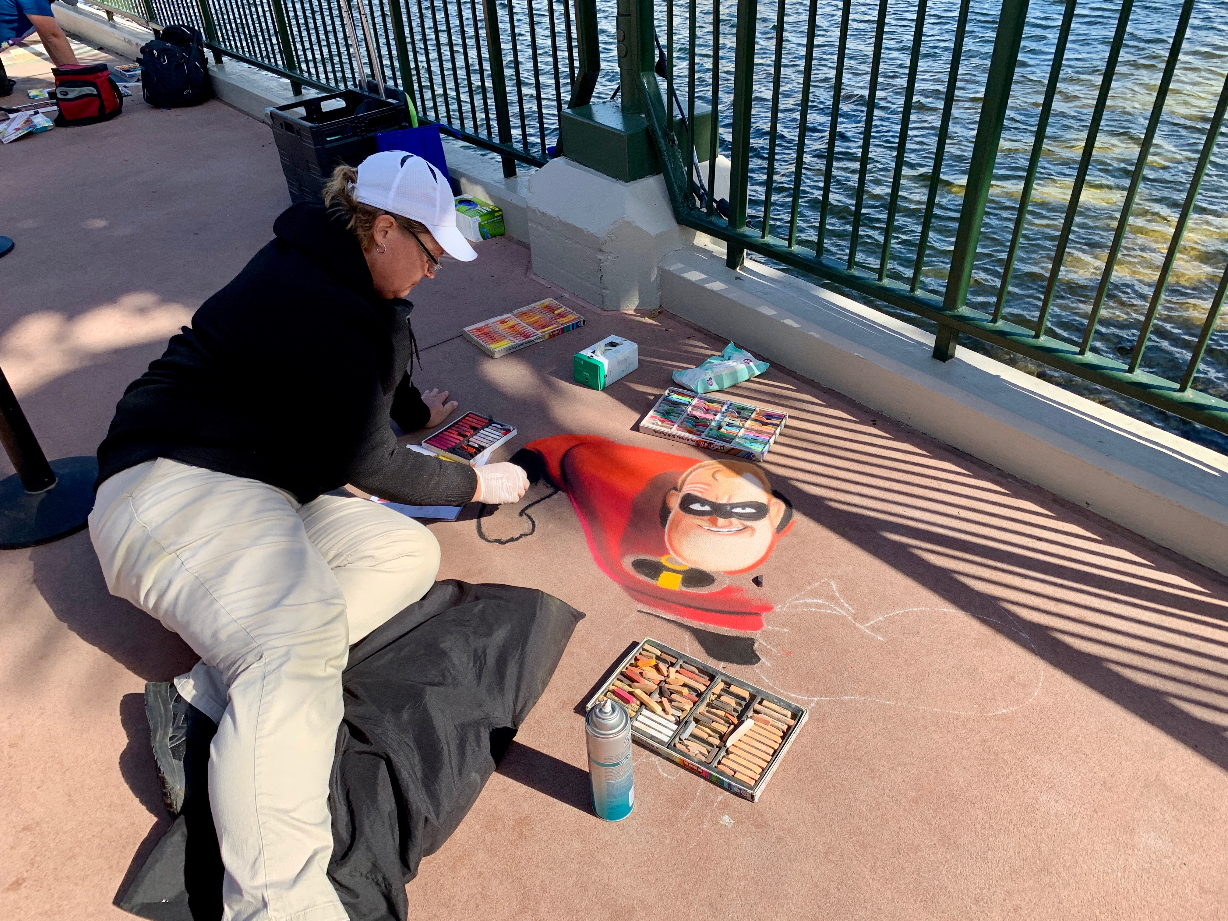 Epcot International Festival of the Arts - Chalk Art