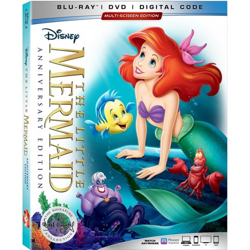 Image result for little mermaid blu-ray