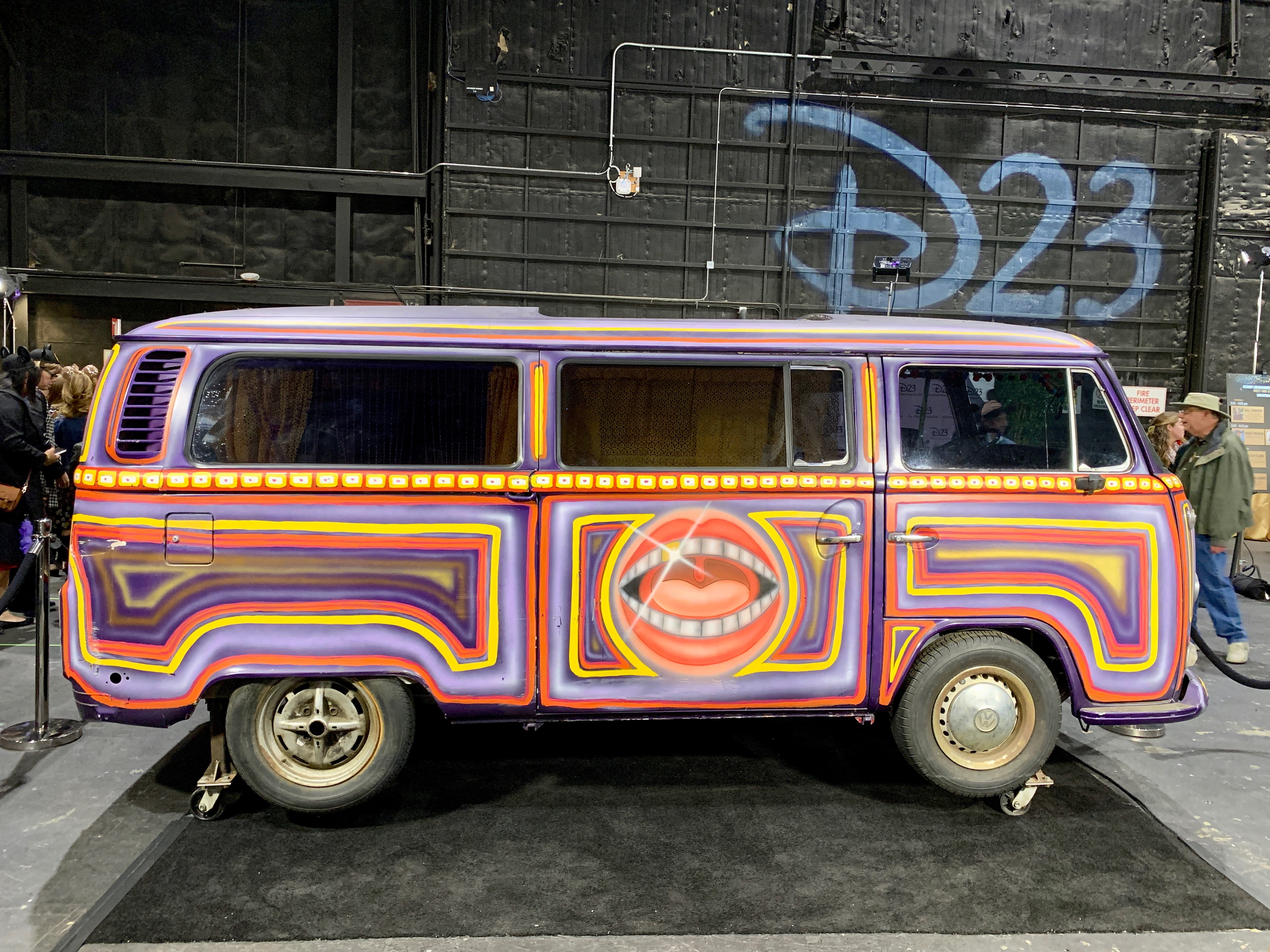 Electric Mayhem’s Van at D23’s 10-Year FAN-niversary Celebration at the Walt Disney Studios, March 10, 2019.