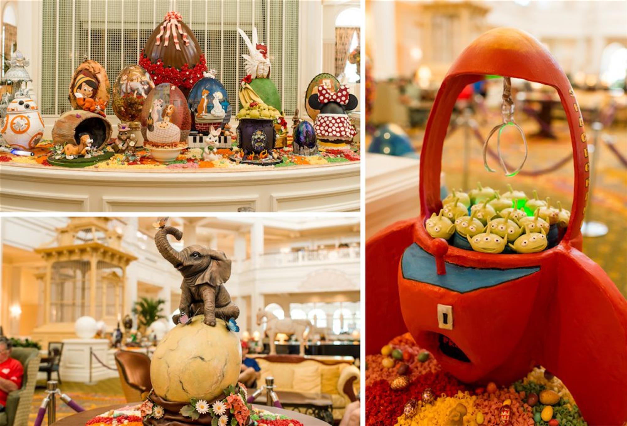 Disney’s Grand Floridian Resort & Spa 2019 Easter Egg Display