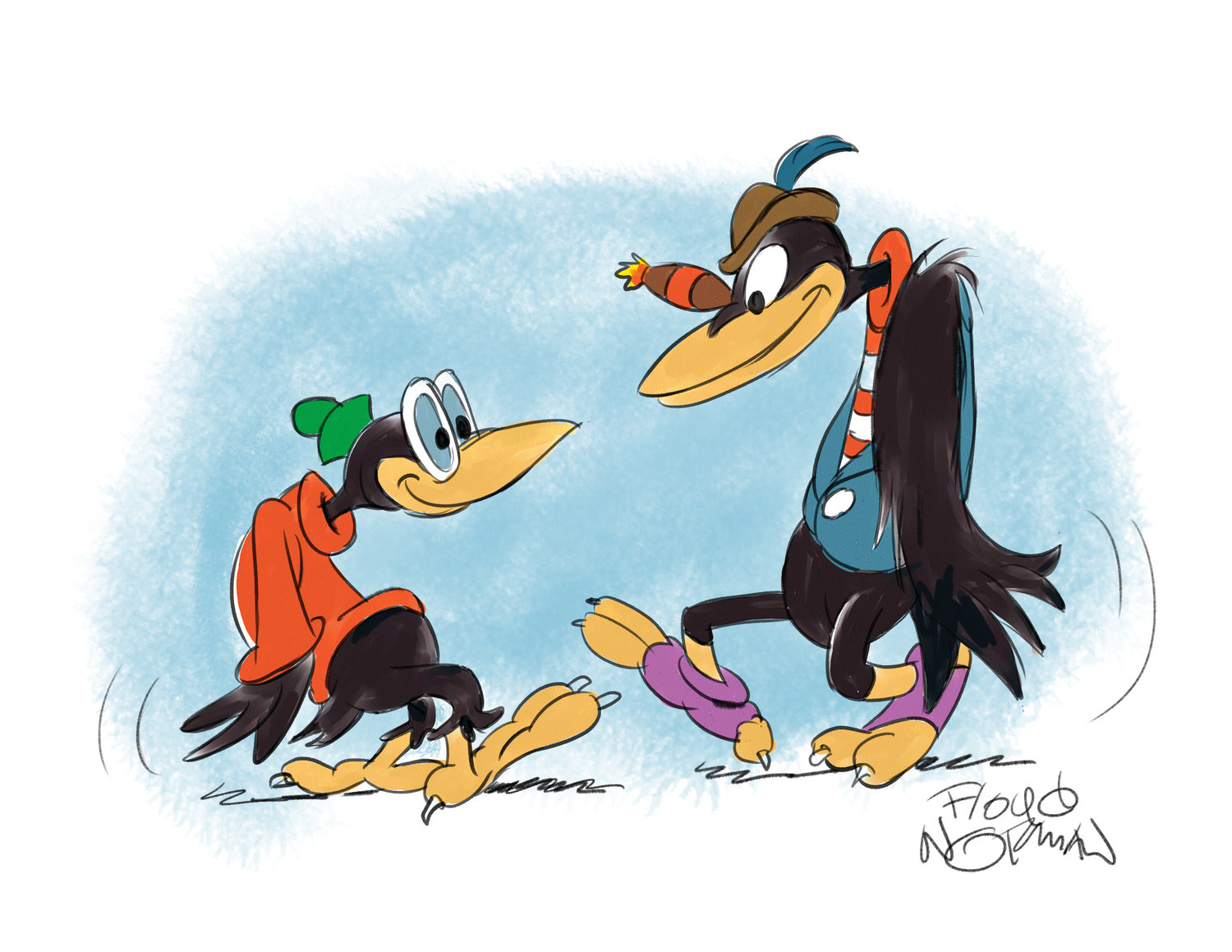 "My good friend, Disney Legend, Ward Kimball animated these jazzy crows back in the forties. If you find Walt Disney’s “Dumbo,” racist, that’s your problem." - Floyd Norman