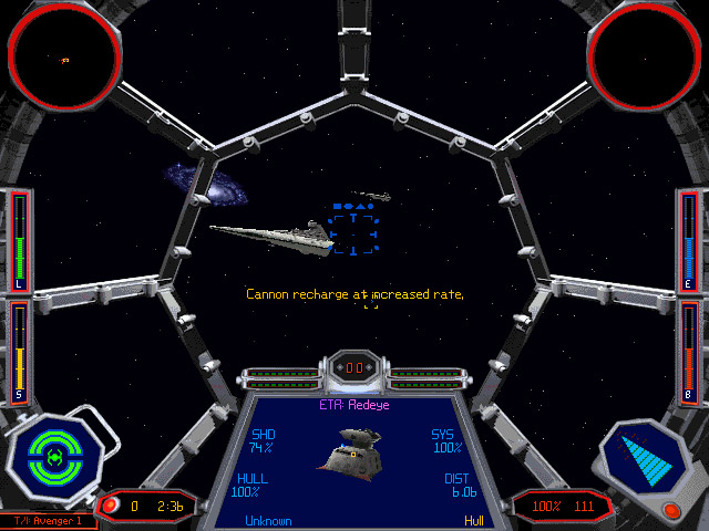 X-Wing Vs. TIE Fighter screenshot.